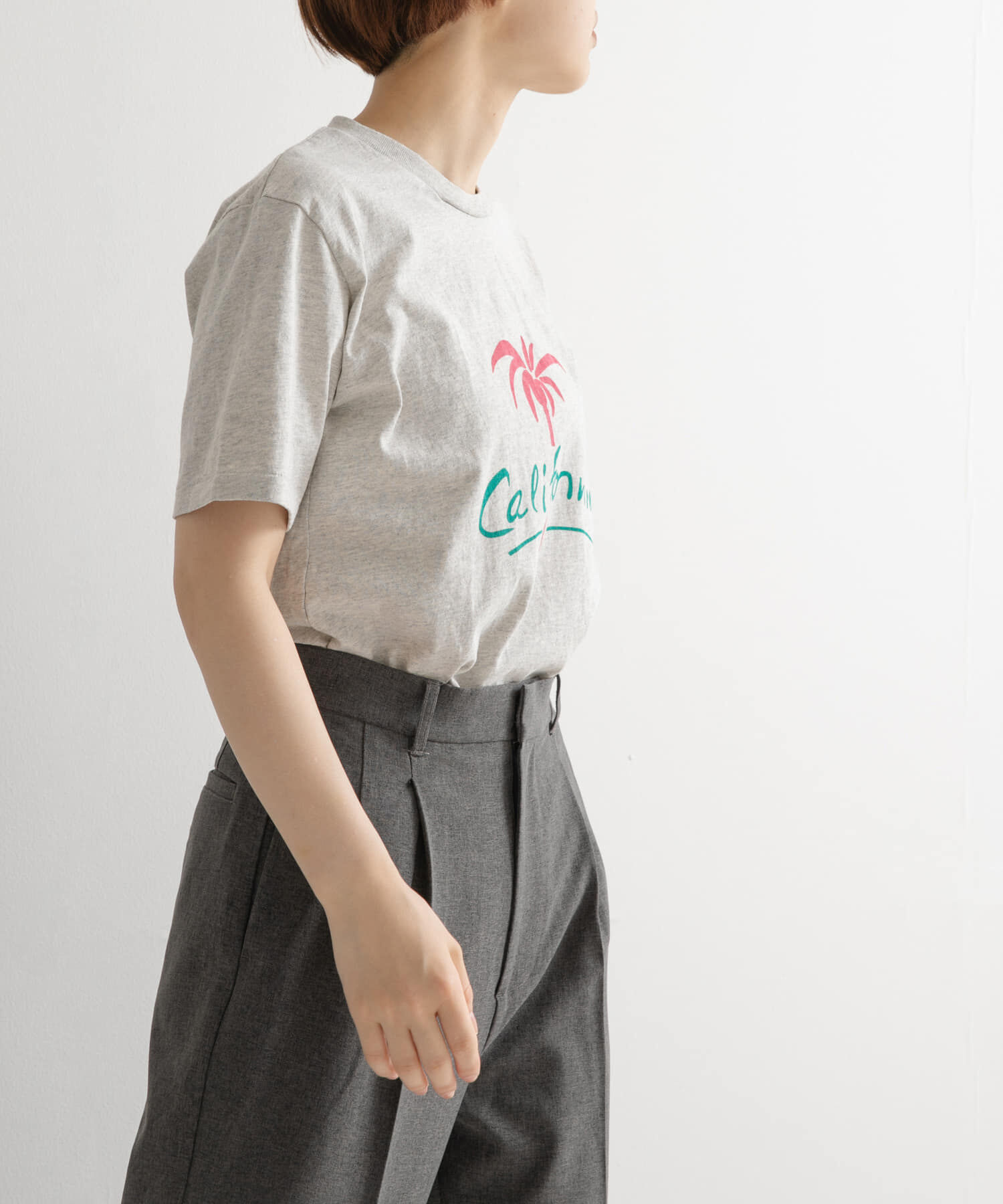 URBAN RESEARCH DOORS「Mixta　PALMTREE T-SHIRTS」|Tシャツ・カットソー|