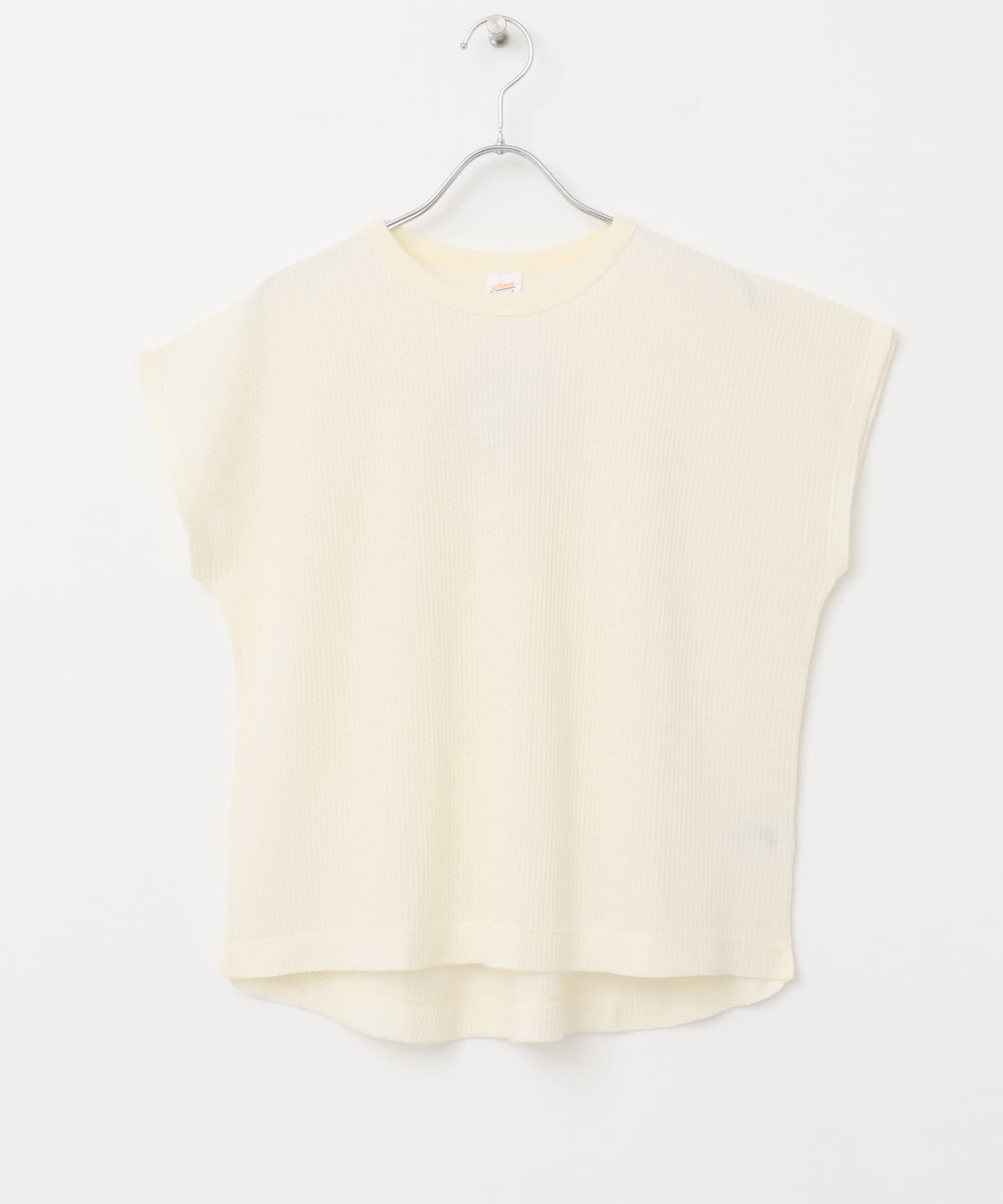 URBAN RESEARCH DOORS「『別注』Sports Wear&times;DOORS　ワッフルフレンチスリーブTシャツ」|Tシャツ・カットソー|