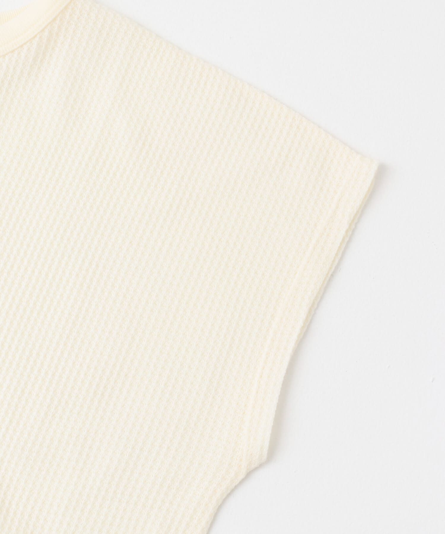 URBAN RESEARCH DOORS「『別注』Sports Wear&times;DOORS　ワッフルフレンチスリーブTシャツ」|Tシャツ・カットソー|