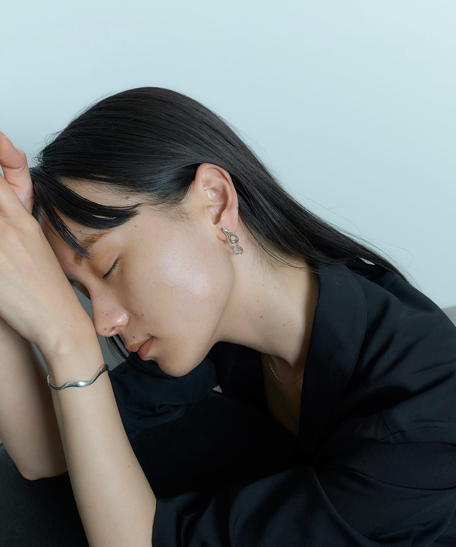 SMELLY「SMELLY so&rsquo;　crystal drop pierce」|ピアス|