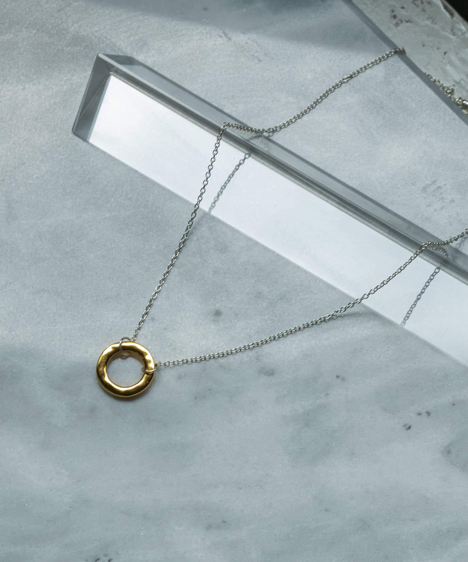 SMELLY「SMELLY so&rsquo;　plate ring necklace」|ネックレス|