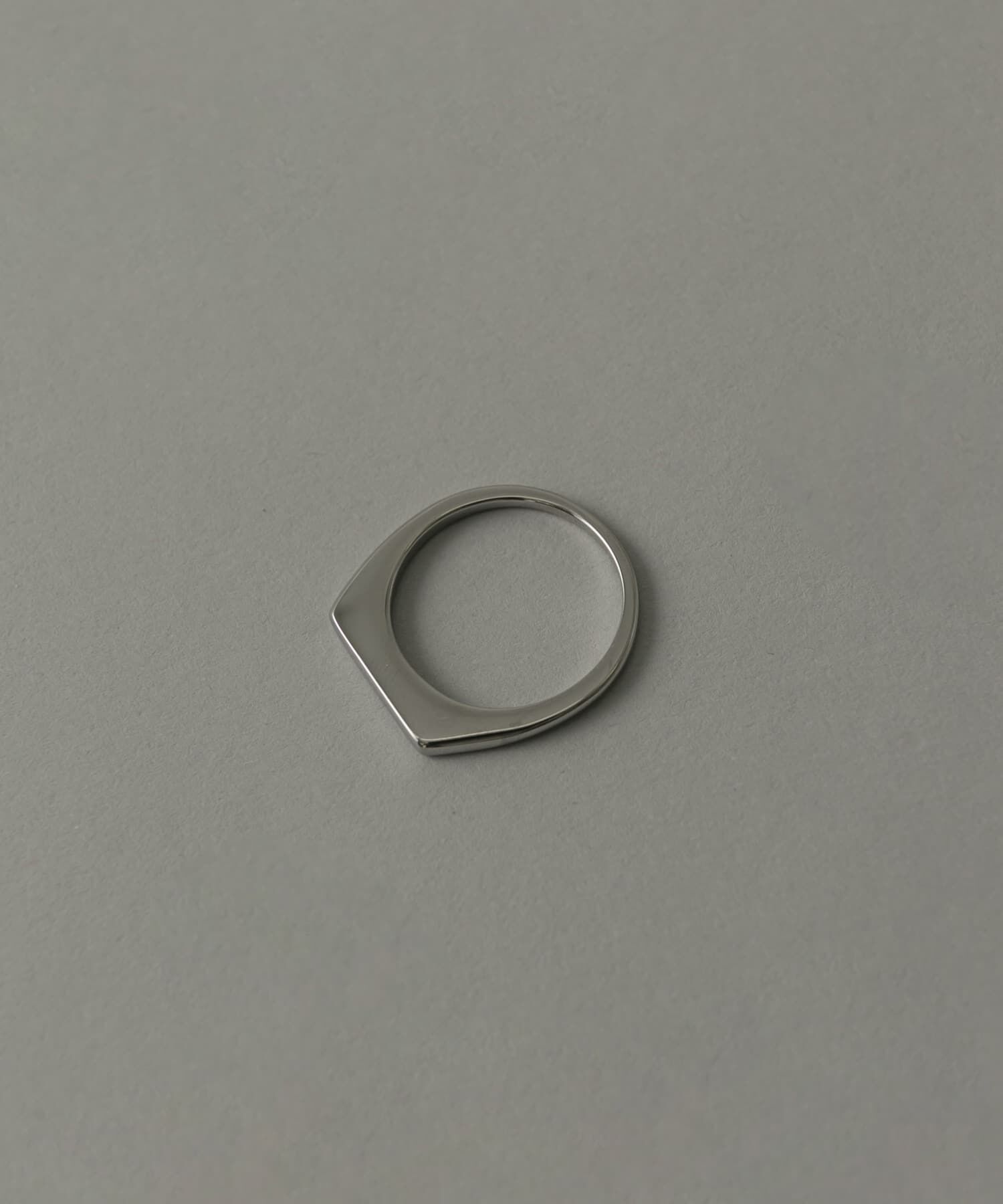 SMELLY「ステンレスフラットリング」|リング|