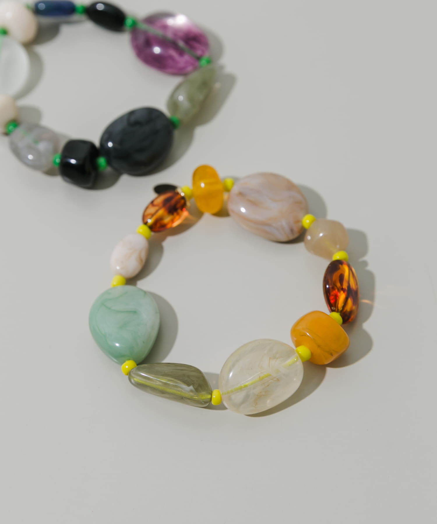 SMELLY「カラフルモチーフヘアポニー」|ヘアゴム・シュシュ|イエロー系その他