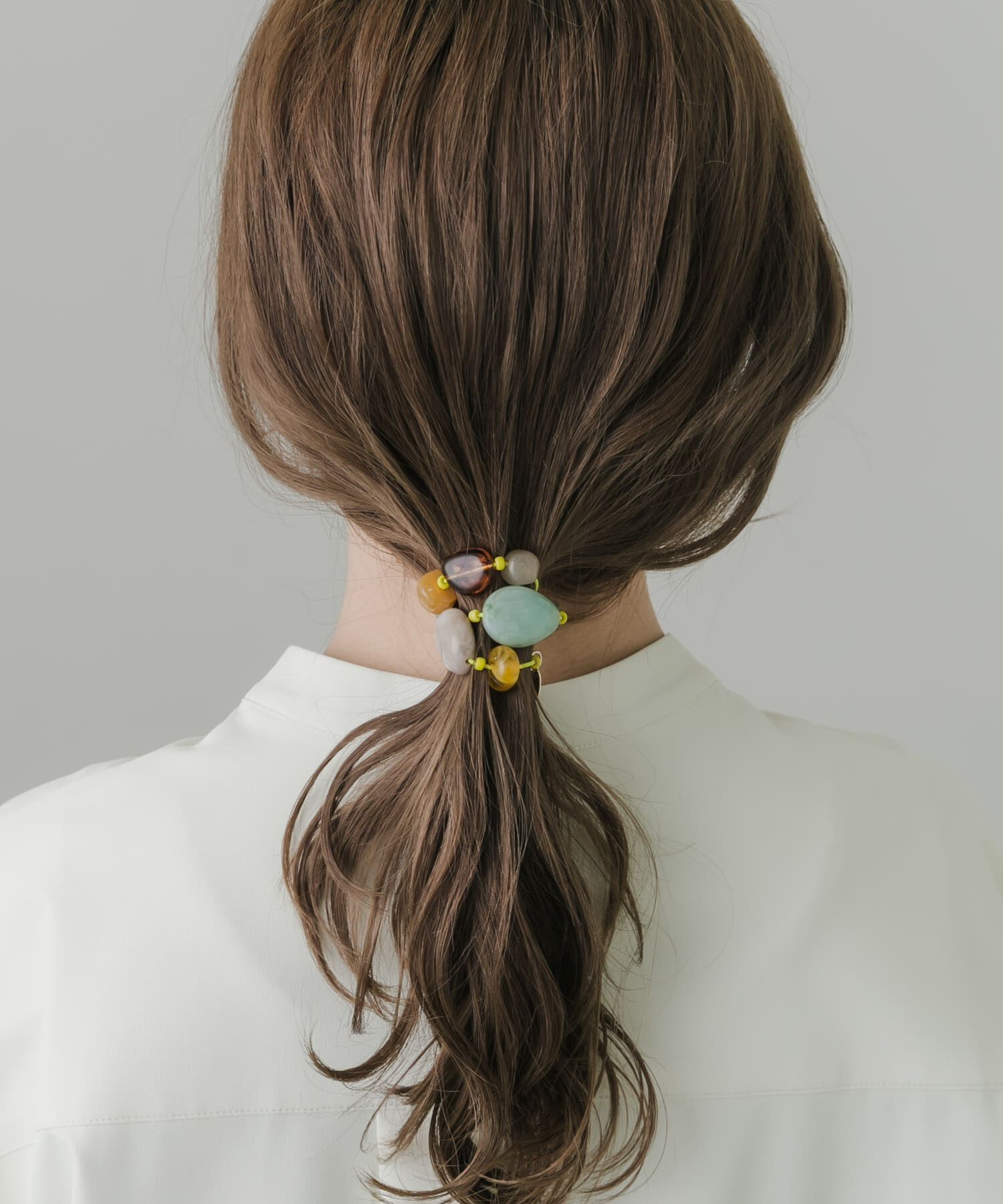 SMELLY「カラフルモチーフヘアポニー」|ヘアゴム・シュシュ|