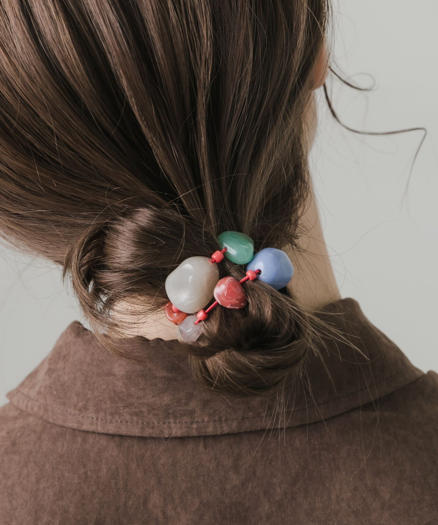 SMELLY「カラフルモチーフヘアポニー」|ヘアゴム・シュシュ|