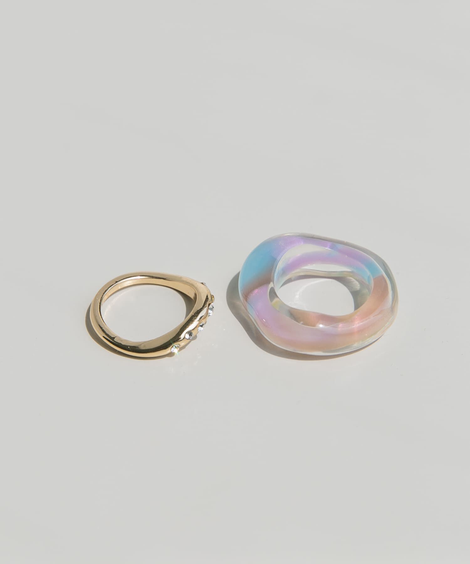 SMELLY「ジュシメタル2セットリング」|リング|