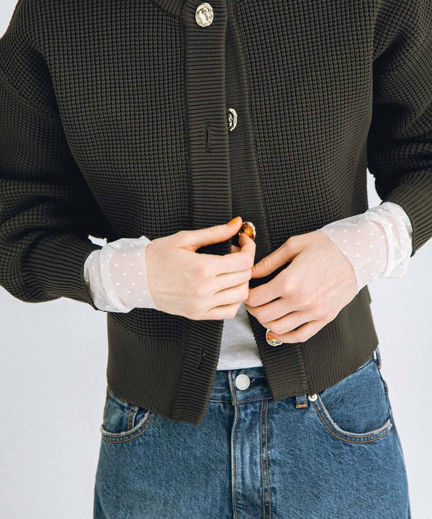 Sonny Label 「チュールスリーブレイヤードロングTシャツ」|Tシャツ・カットソー|