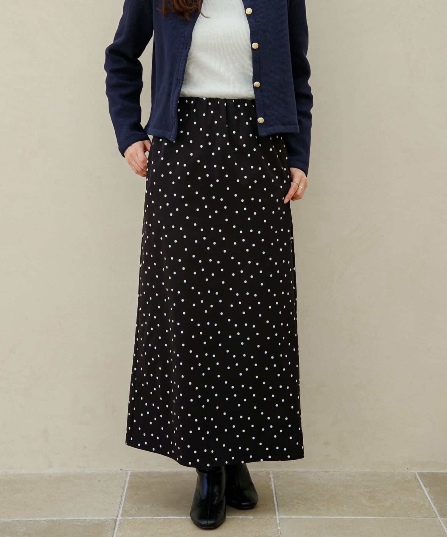 Sonny Label 「ドットアソートストレートスカート」|スカート|