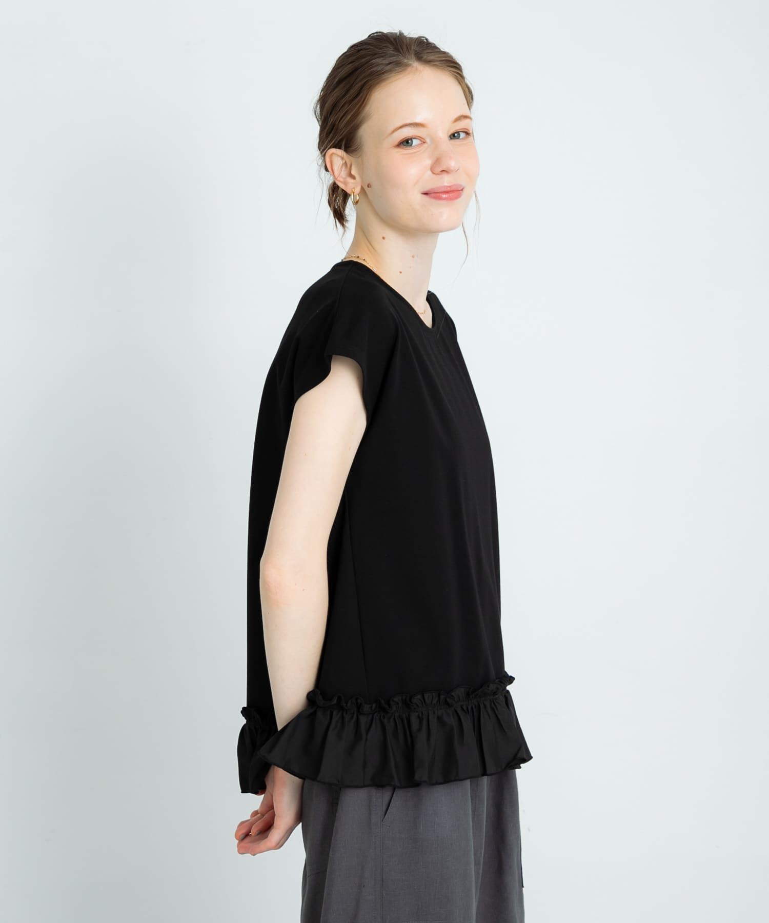 Sonny Label 「フリルヘムカットプルオーバー」|Tシャツ・カットソー|