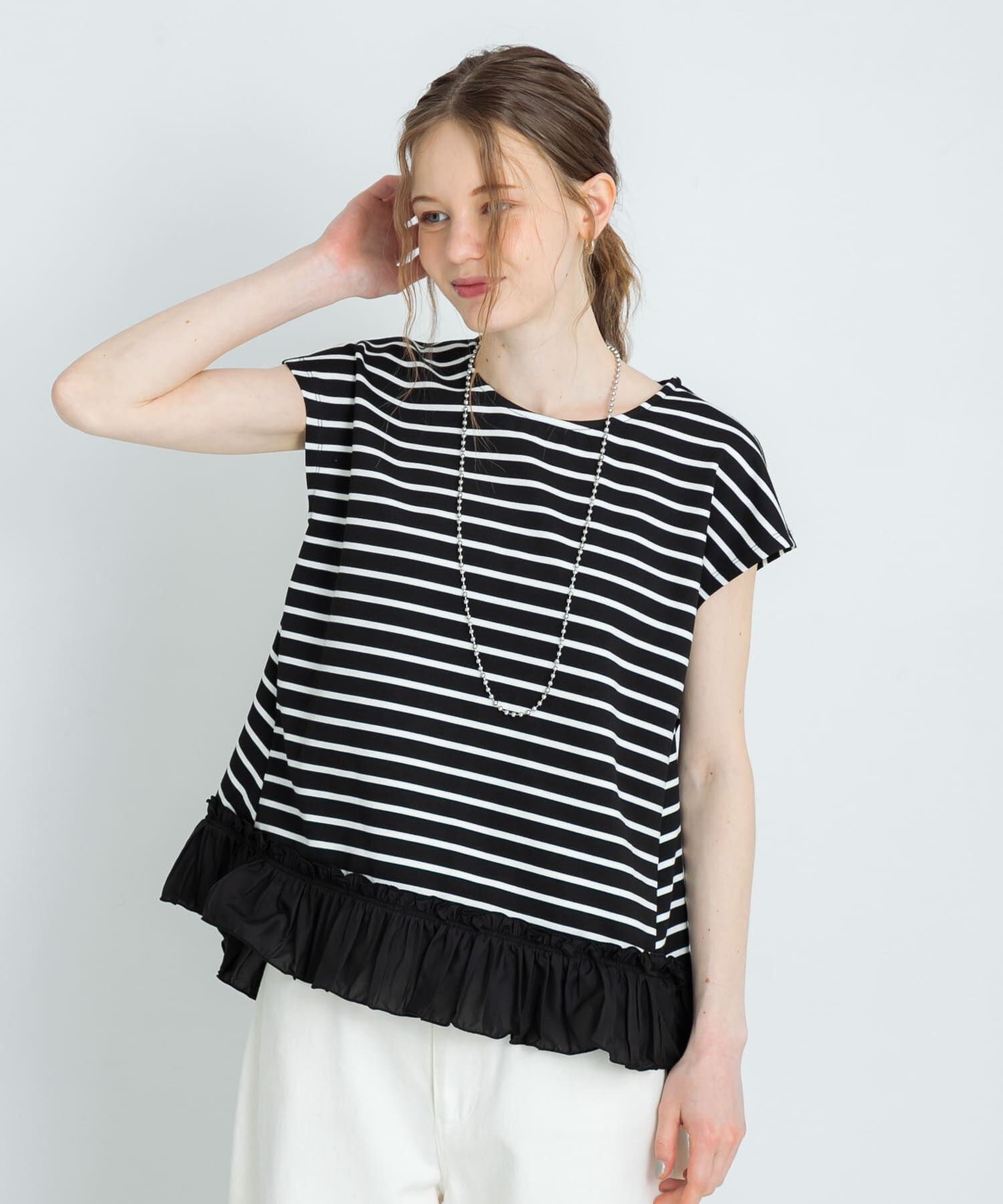 Sonny Label 「フリルヘムカットプルオーバー」|Tシャツ・カットソー|