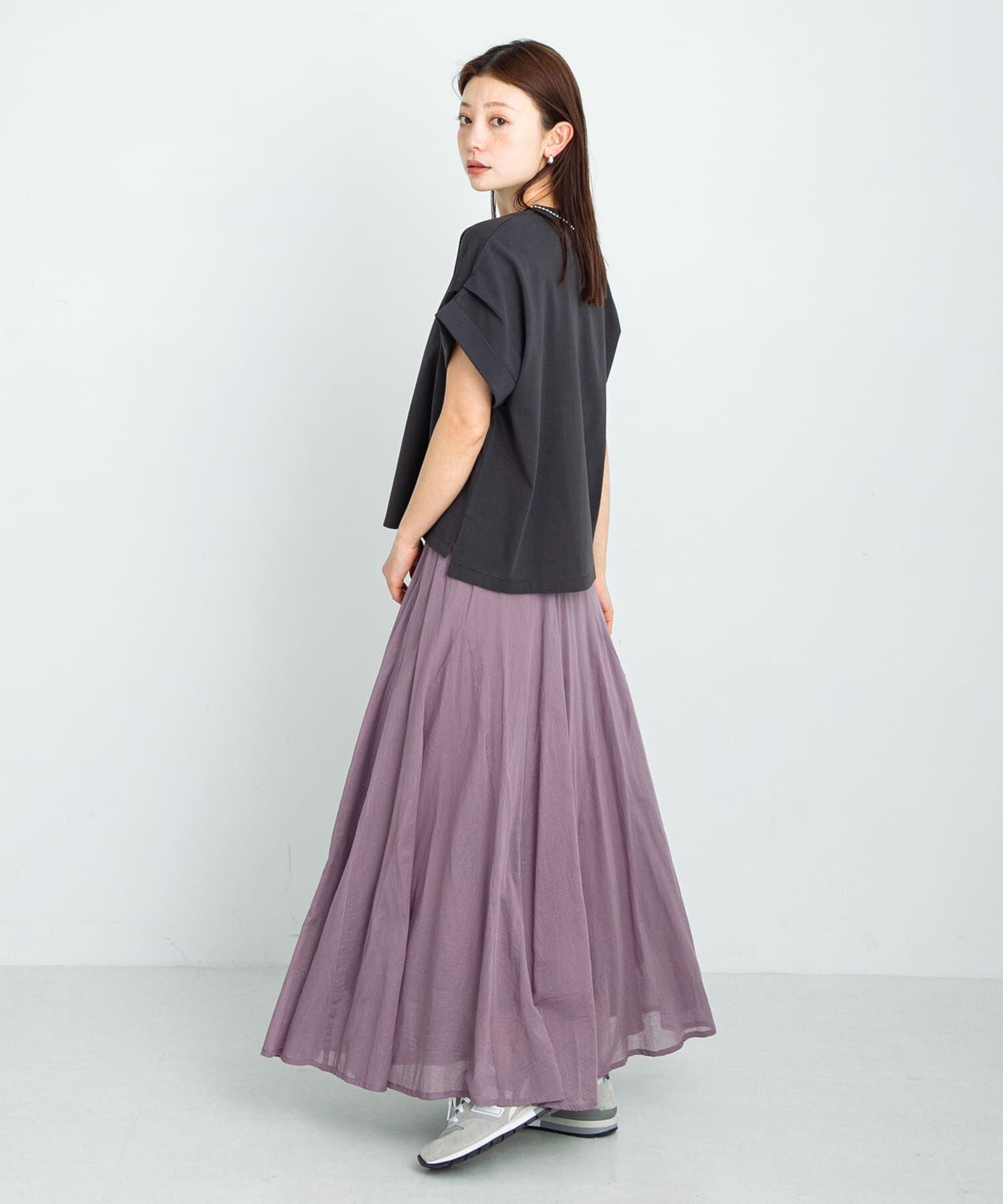 Sonny Label 「エアリーコットンボイルフレアスカート」|スカート|