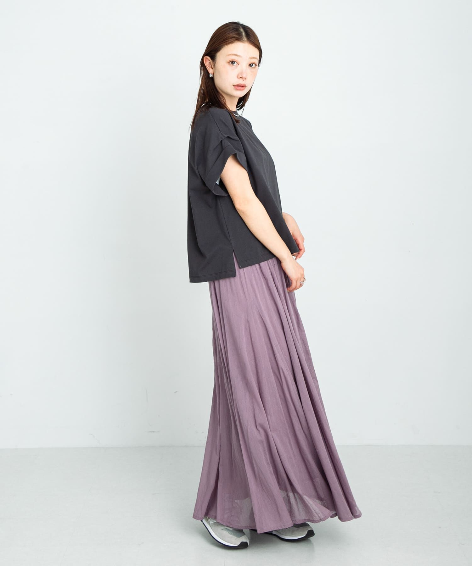 Sonny Label 「エアリーコットンボイルフレアスカート」|スカート|