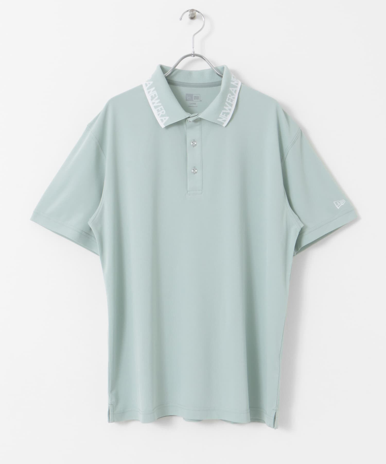 Sonny Label 「NEW ERA GOLF　SHORT-SLEEVE COLLAR LOGO POLO」|ポロシャツ|ブルー系その他