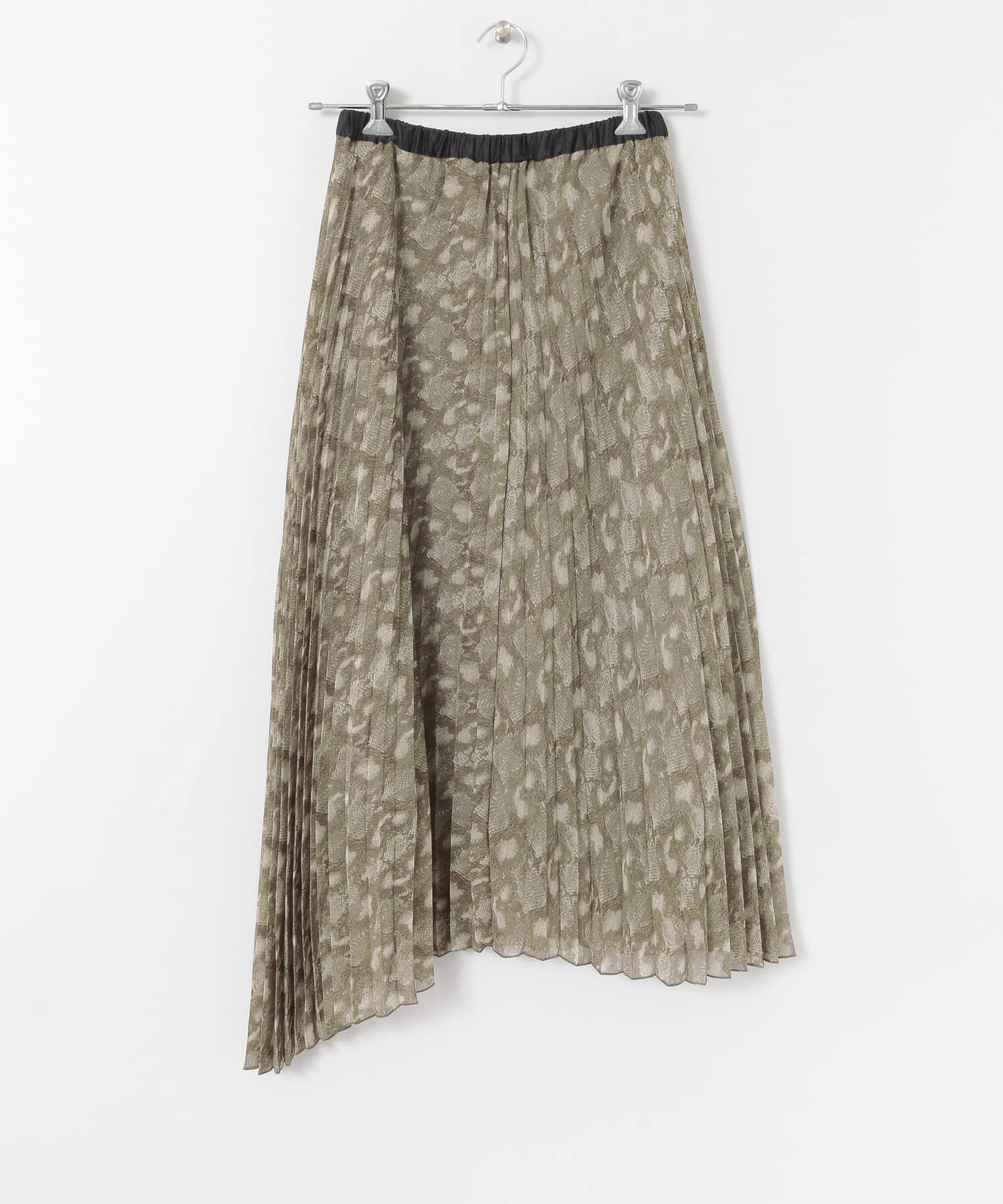 URBAN RESEARCH ROSSO「スネークプリントプリーツスカート&there4;」|スカート|