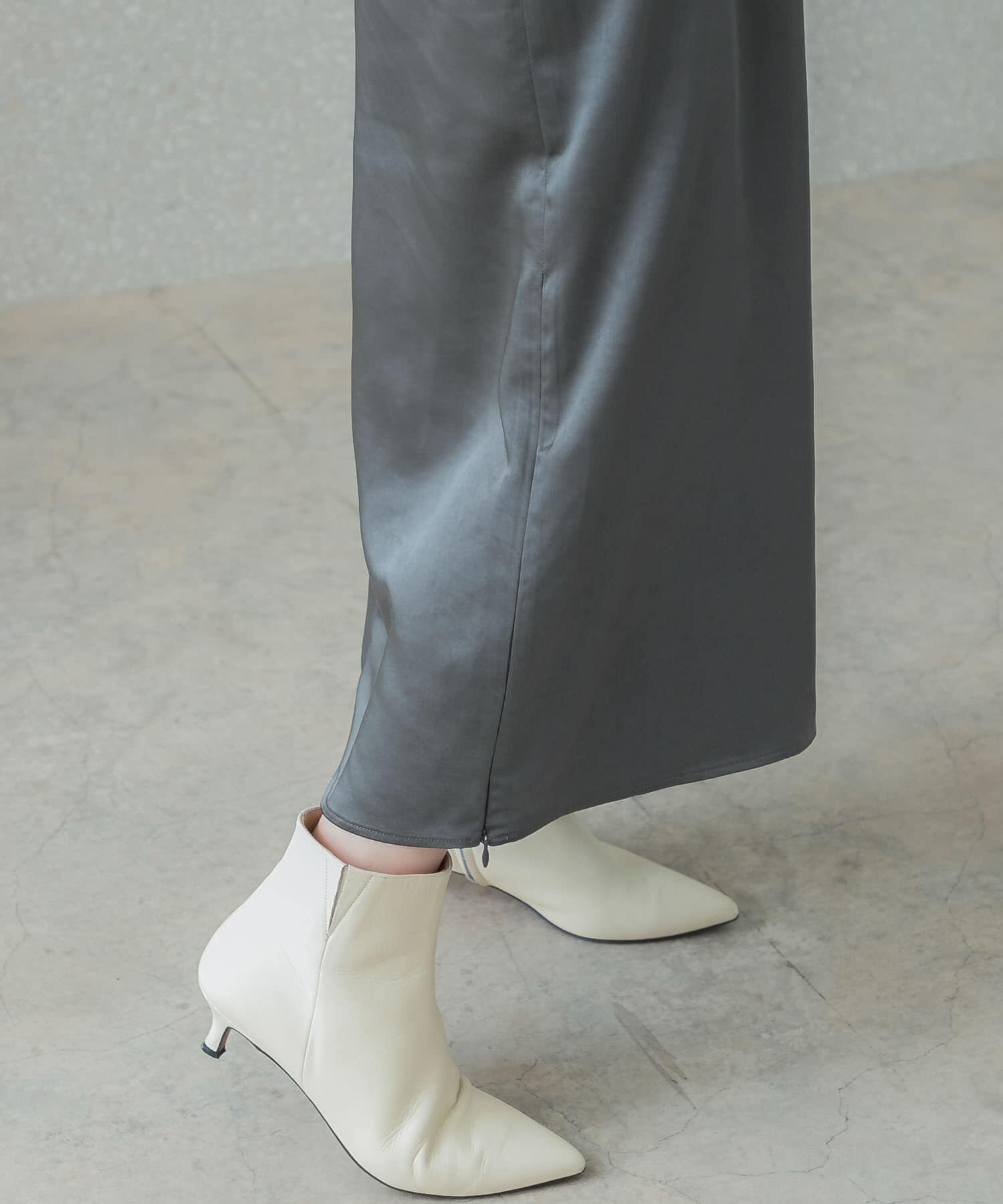 URBAN RESEARCH ROSSO「マルチウェイサテンナロースカート」|スカート|