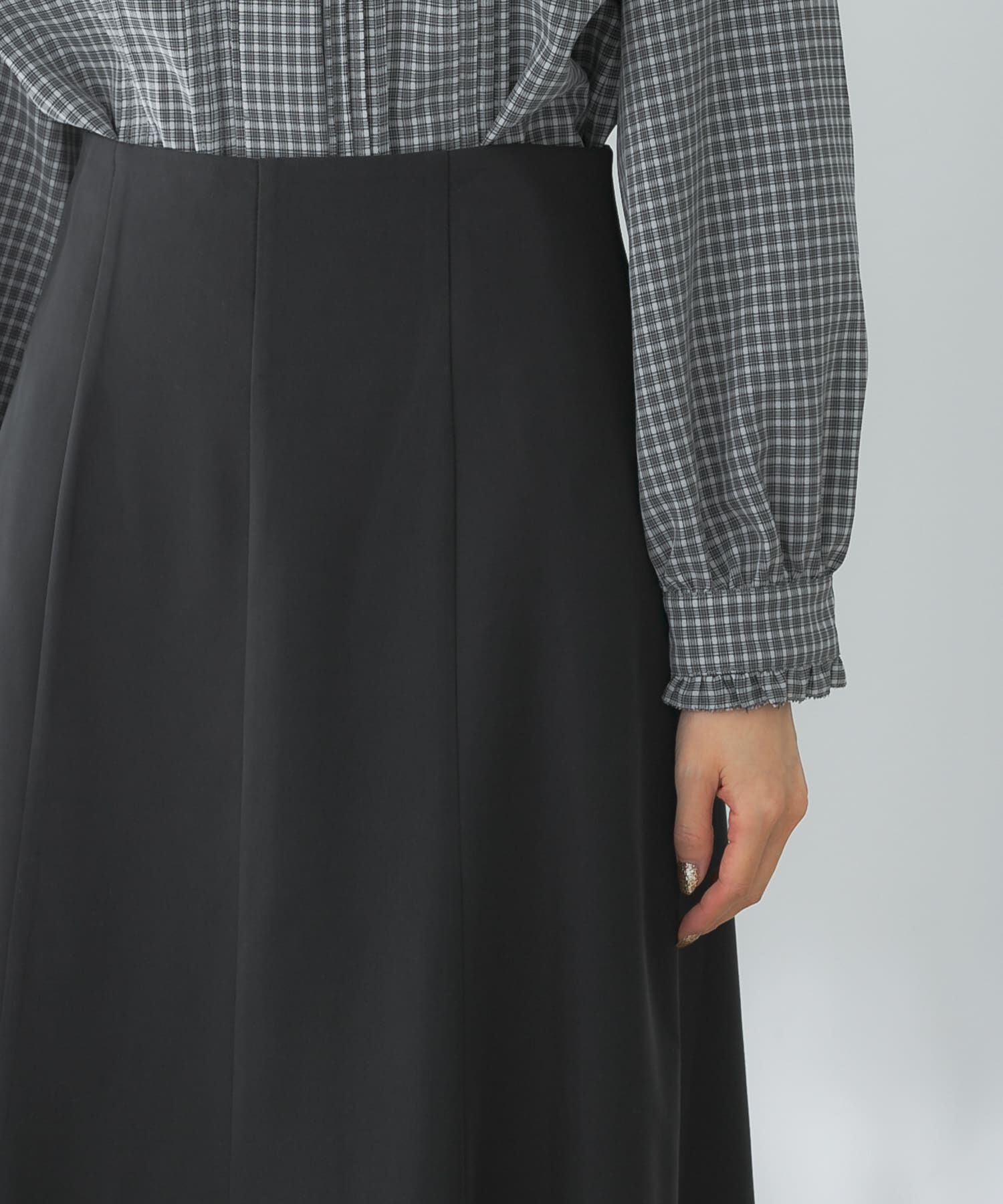 URBAN RESEARCH ROSSO「ハイウエストナローフレアスカート」|スカート|