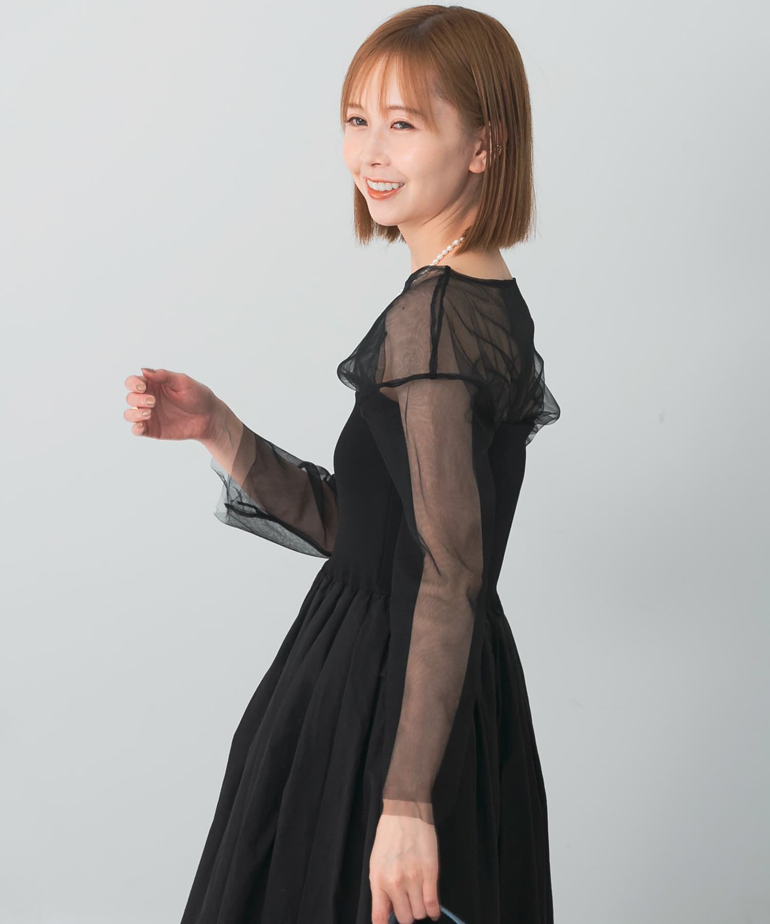 URBAN RESEARCH ROSSO「レイヤードチュールブラウス」|その他|