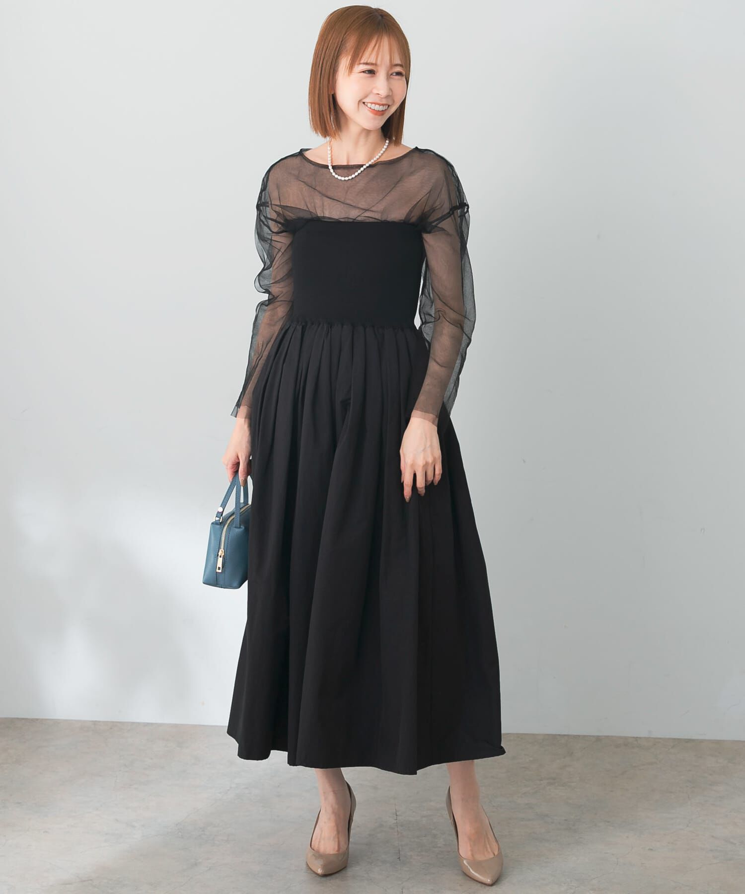 URBAN RESEARCH ROSSO「レイヤードチュールブラウス」|その他|