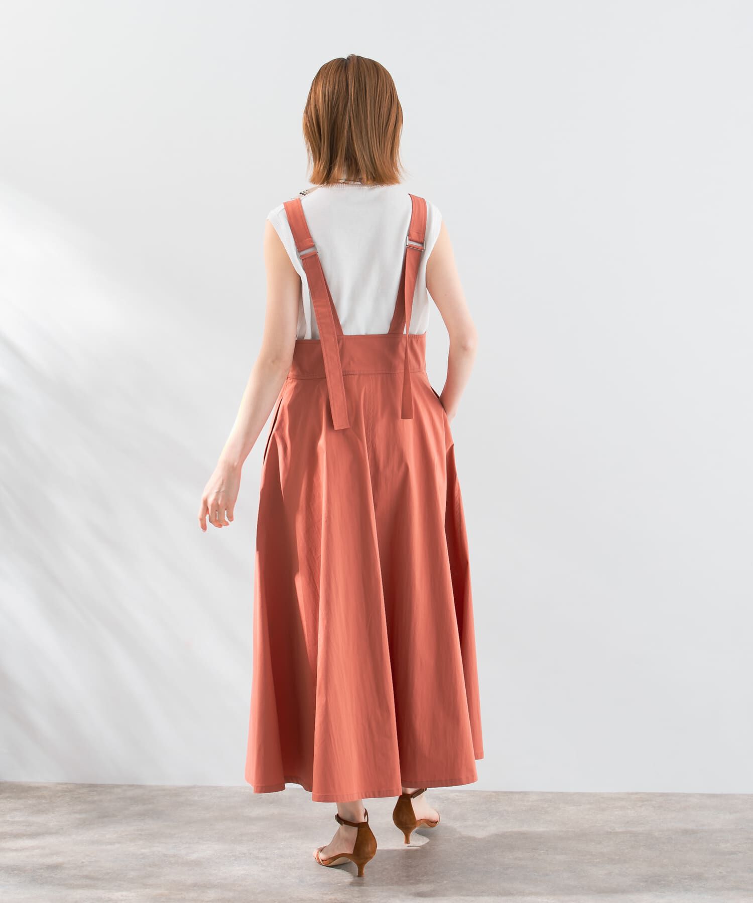 URBAN RESEARCH ROSSO「Vネックジャンパードレス」|ワンピース|