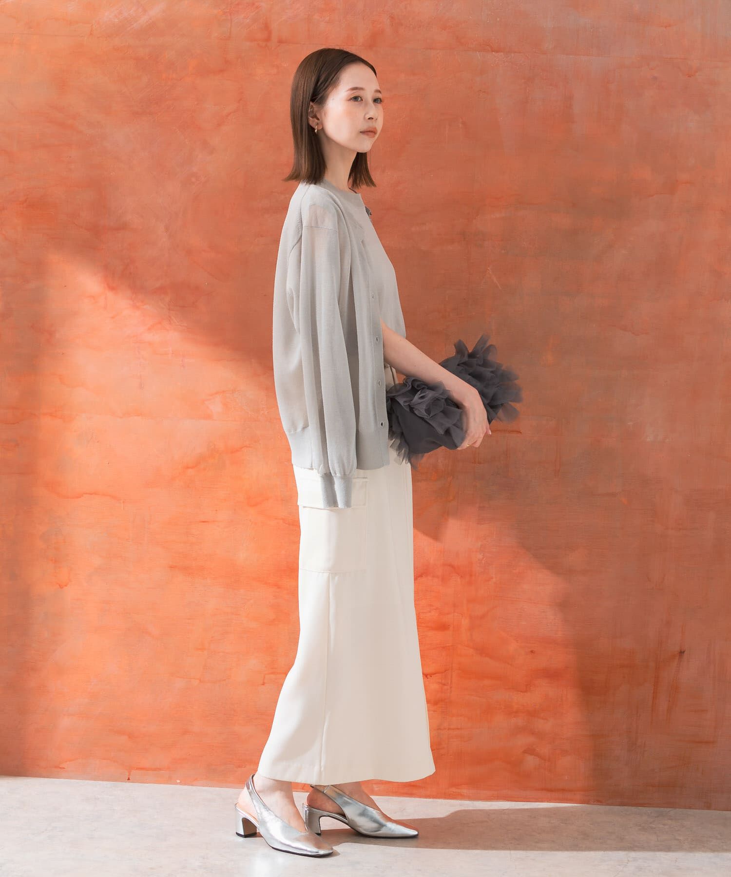 URBAN RESEARCH ROSSO「ストレートカーゴスカート」|スカート|