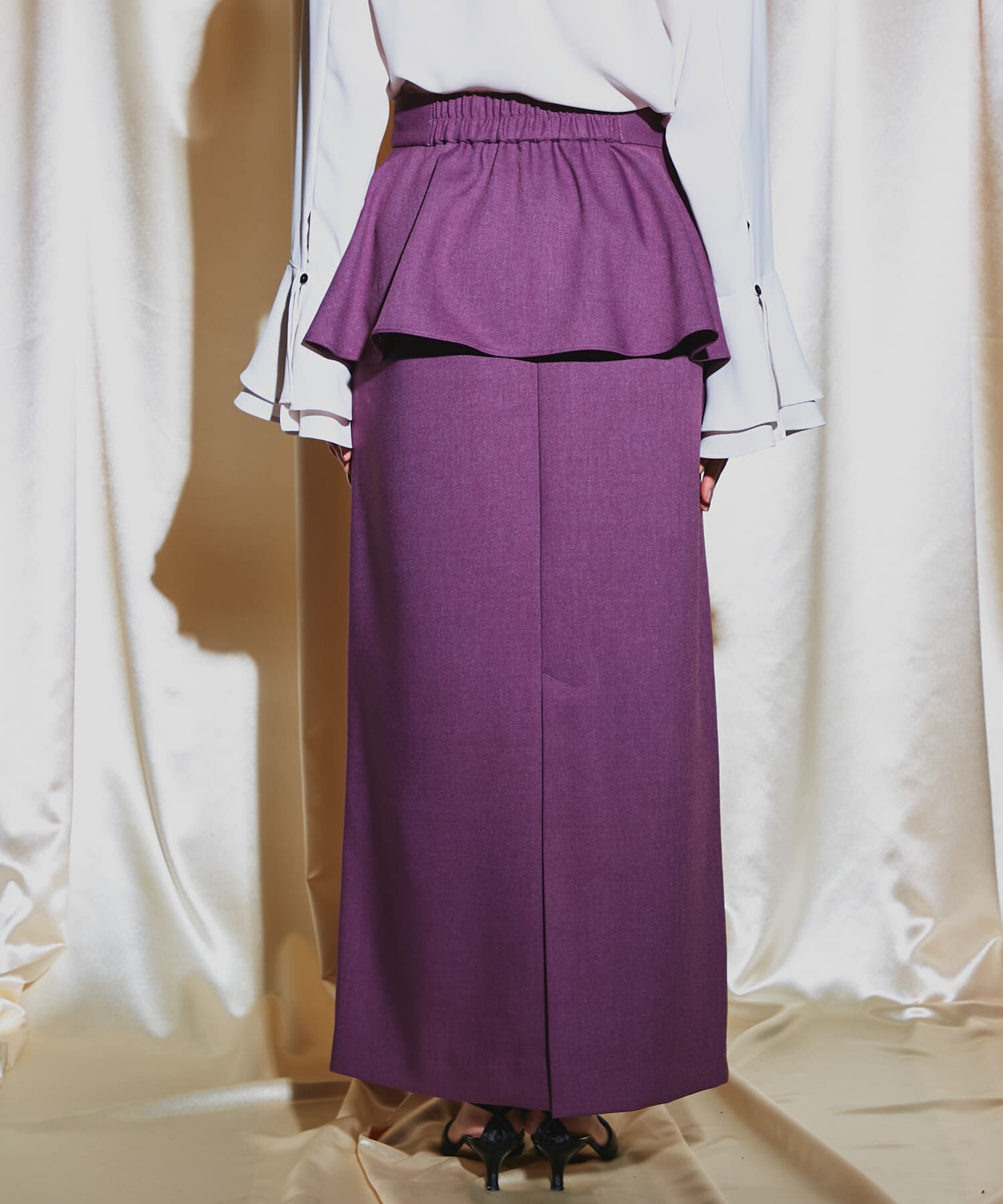 URBAN RESEARCH ROSSO「ペプラムデザインスカート」|スカート|