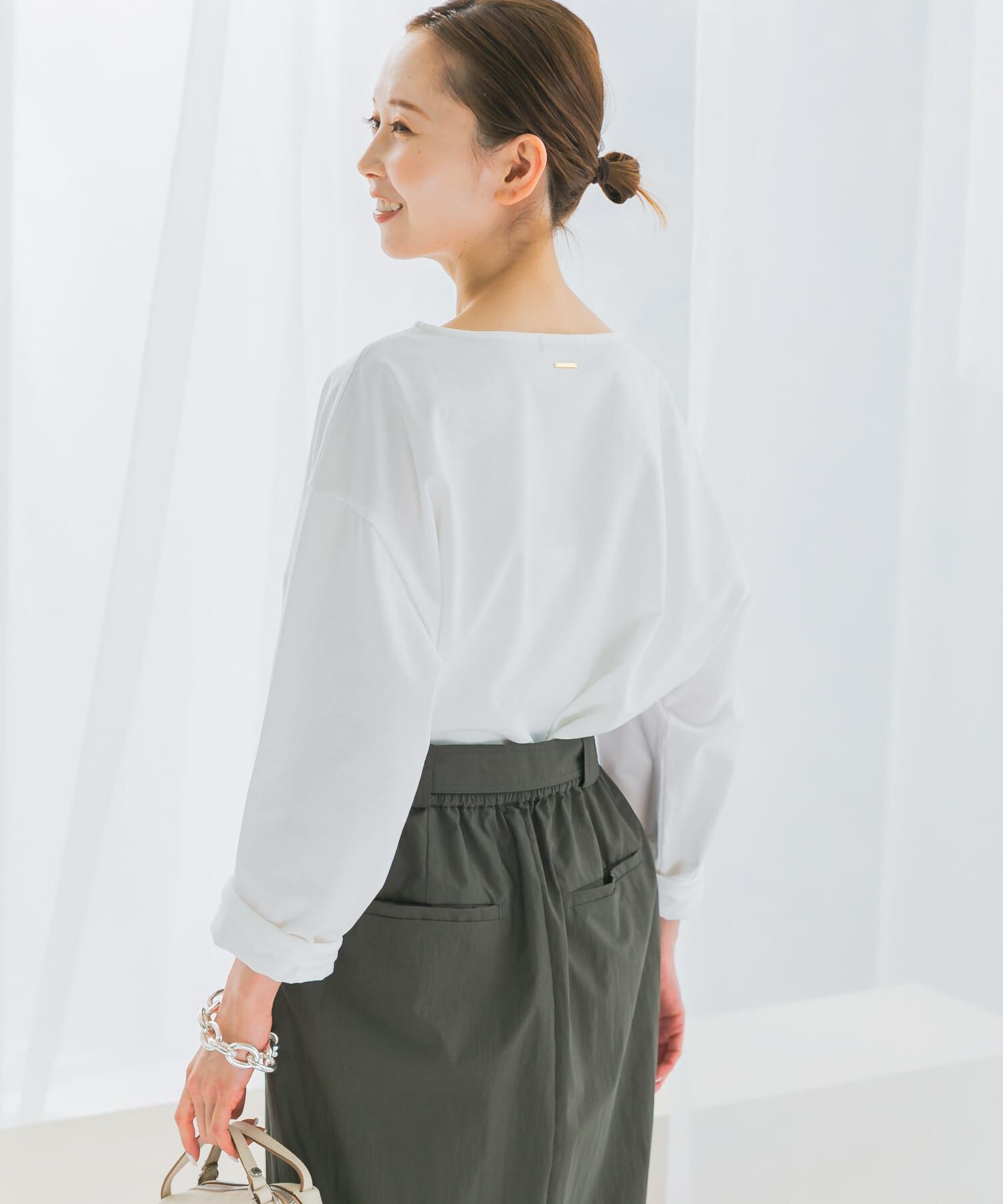 URBAN RESEARCH ROSSO「バスクオーバーTシャツ」|Tシャツ・カットソー|