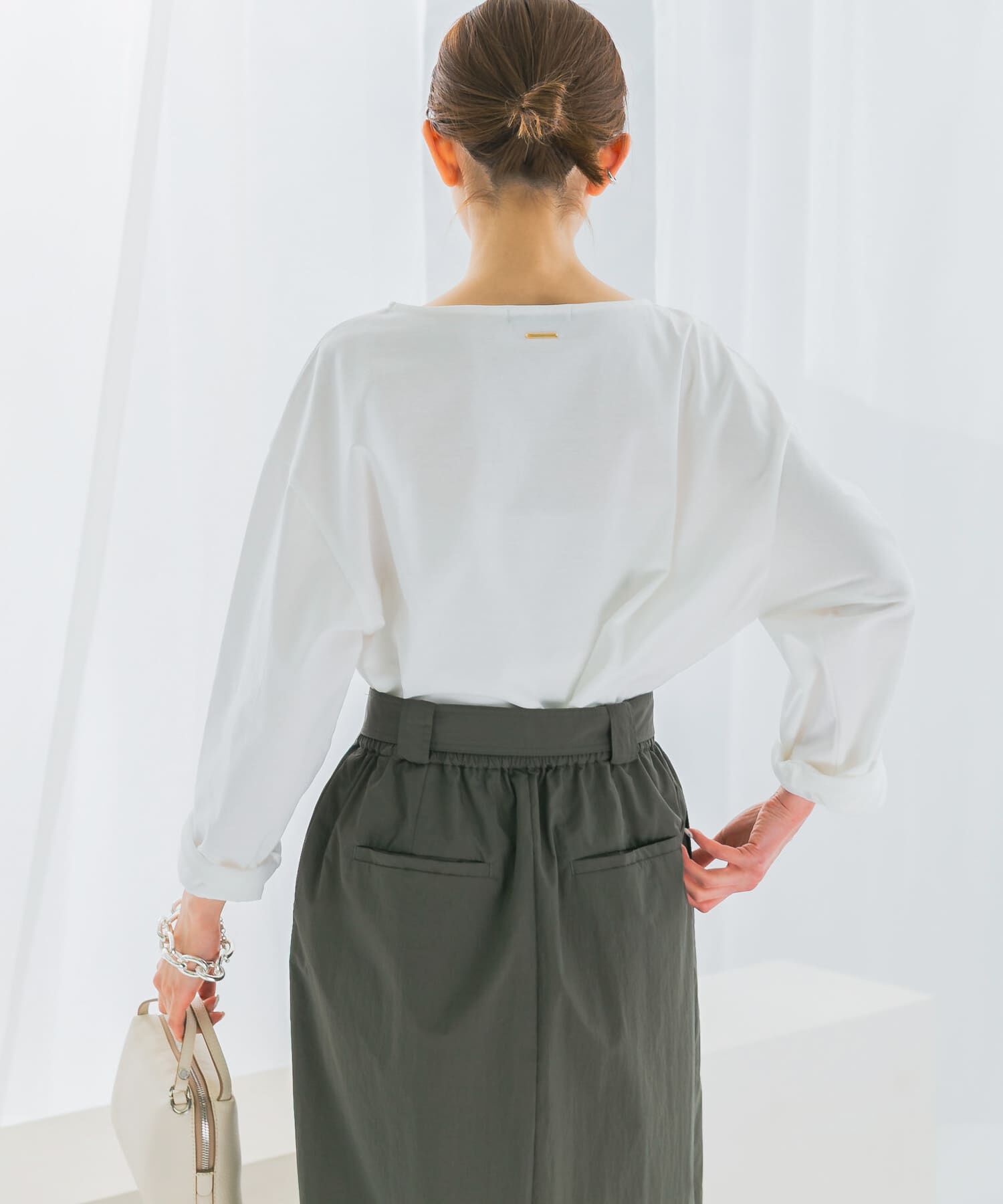 URBAN RESEARCH ROSSO「バスクオーバーTシャツ」|Tシャツ・カットソー|