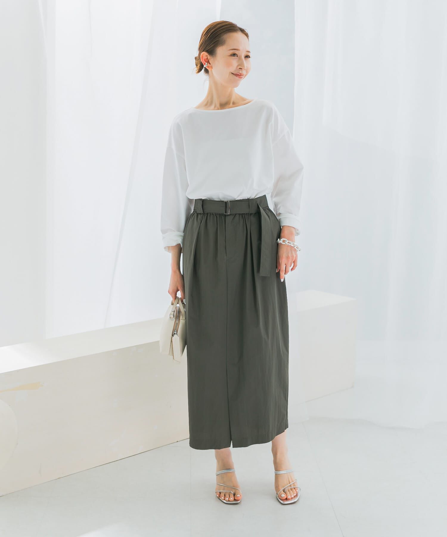 URBAN RESEARCH ROSSO「バスクオーバーTシャツ」|Tシャツ・カットソー|