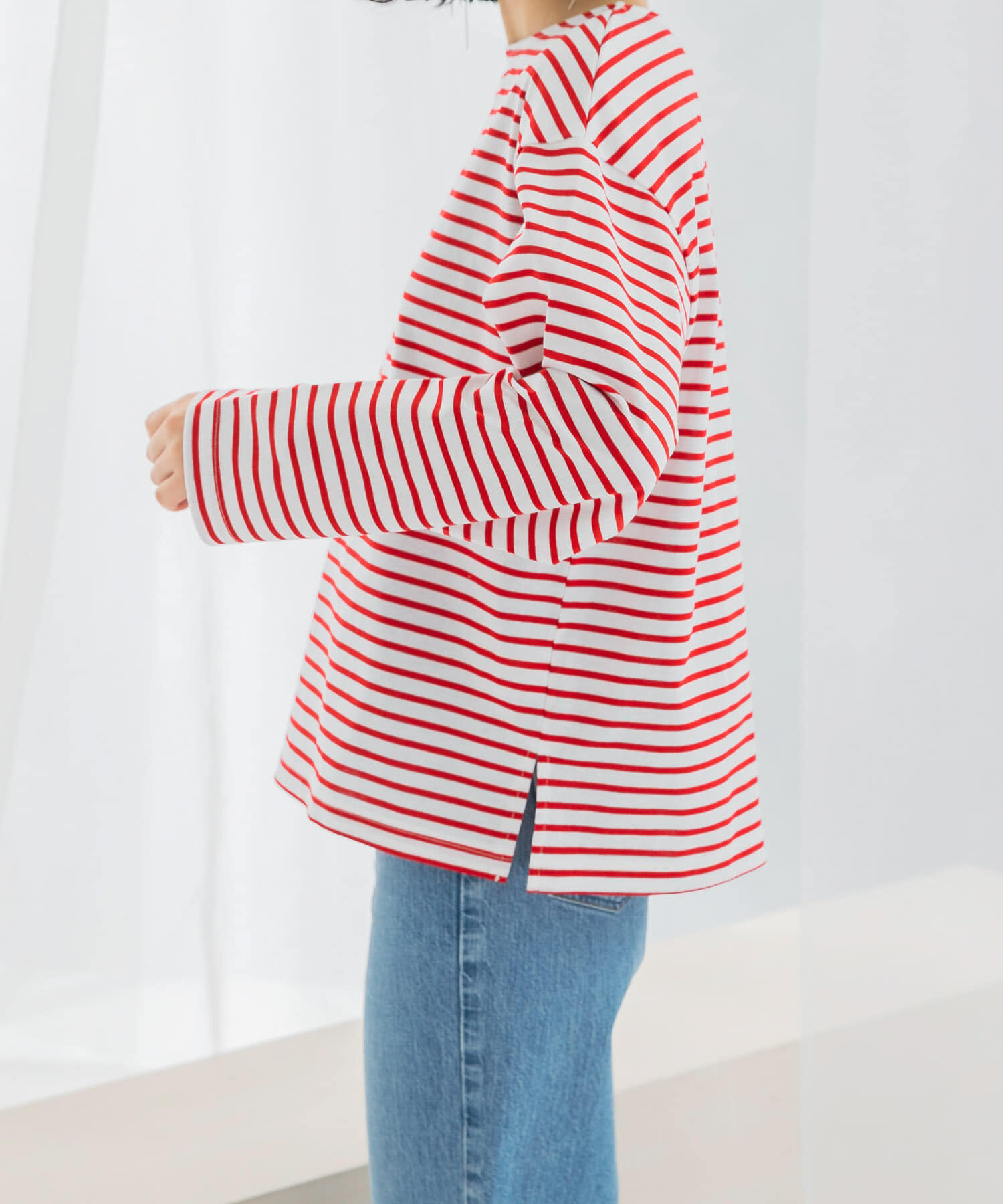 URBAN RESEARCH ROSSO「バスクオーバーTシャツ」|Tシャツ・カットソー|