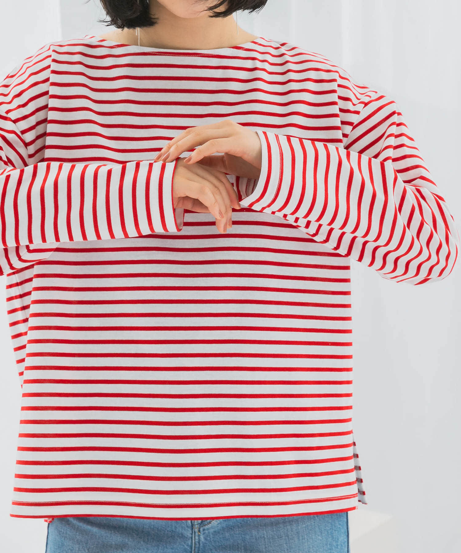 URBAN RESEARCH ROSSO「バスクオーバーTシャツ」|Tシャツ・カットソー|