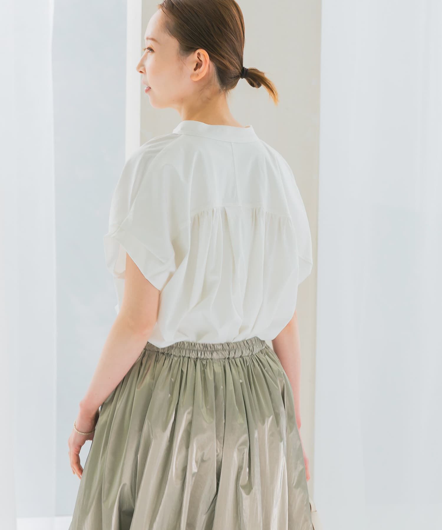 URBAN RESEARCH ROSSO「汗染防止デザインカットブラウス」|シャツ・ブラウス|