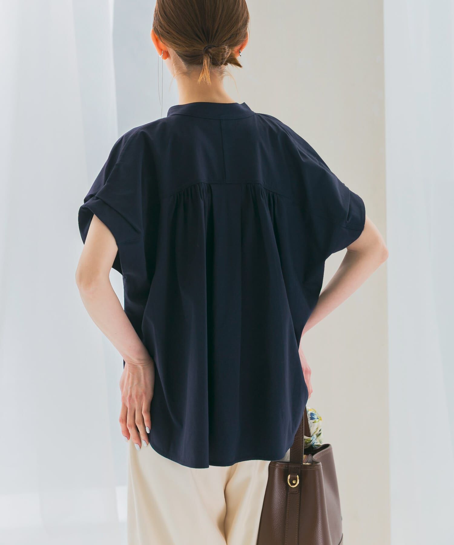 URBAN RESEARCH ROSSO「汗染防止デザインカットブラウス」|シャツ・ブラウス|