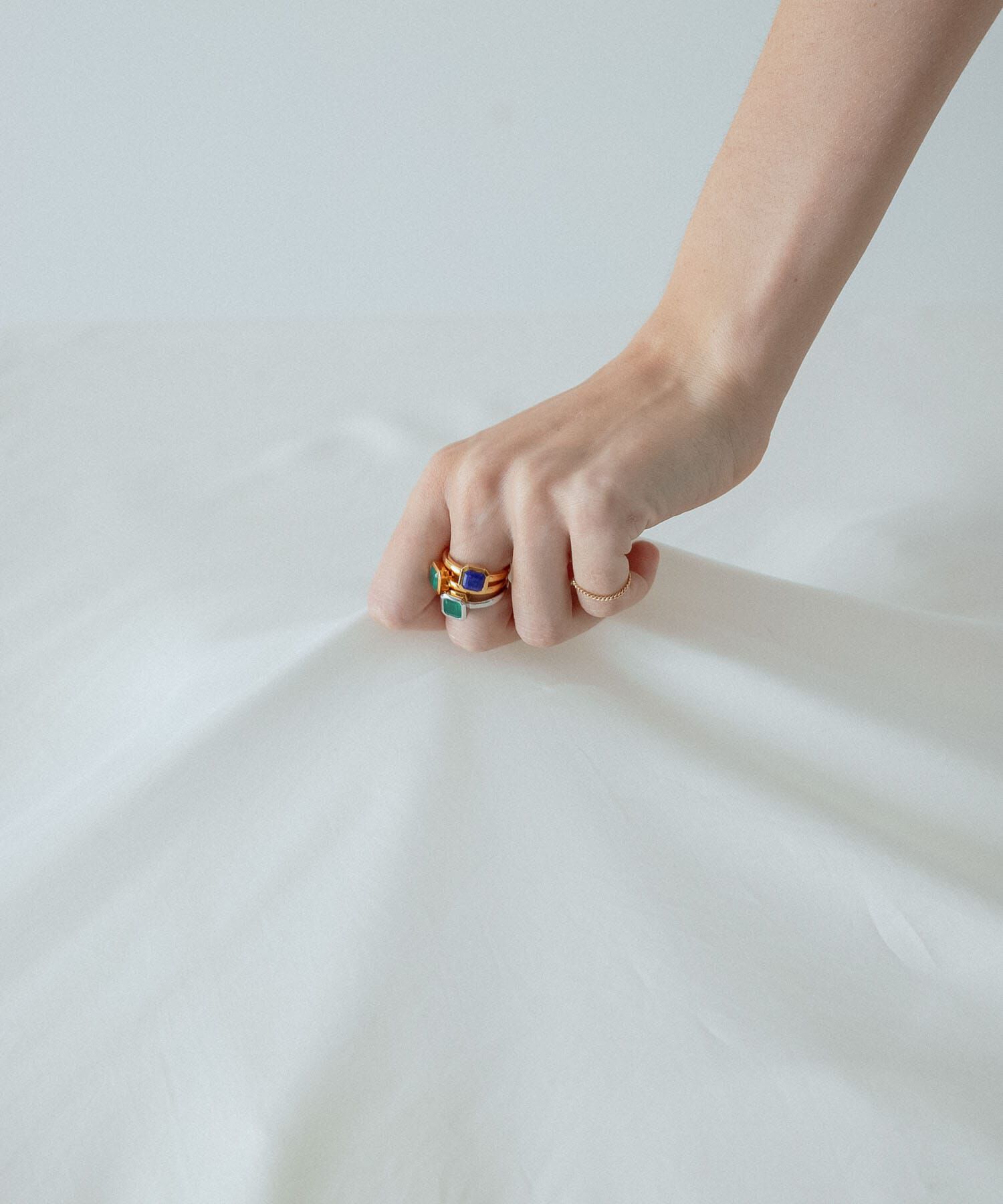 URBAN RESEARCH「decor『デコール』　石のリング ラピスラズリ」|リング|