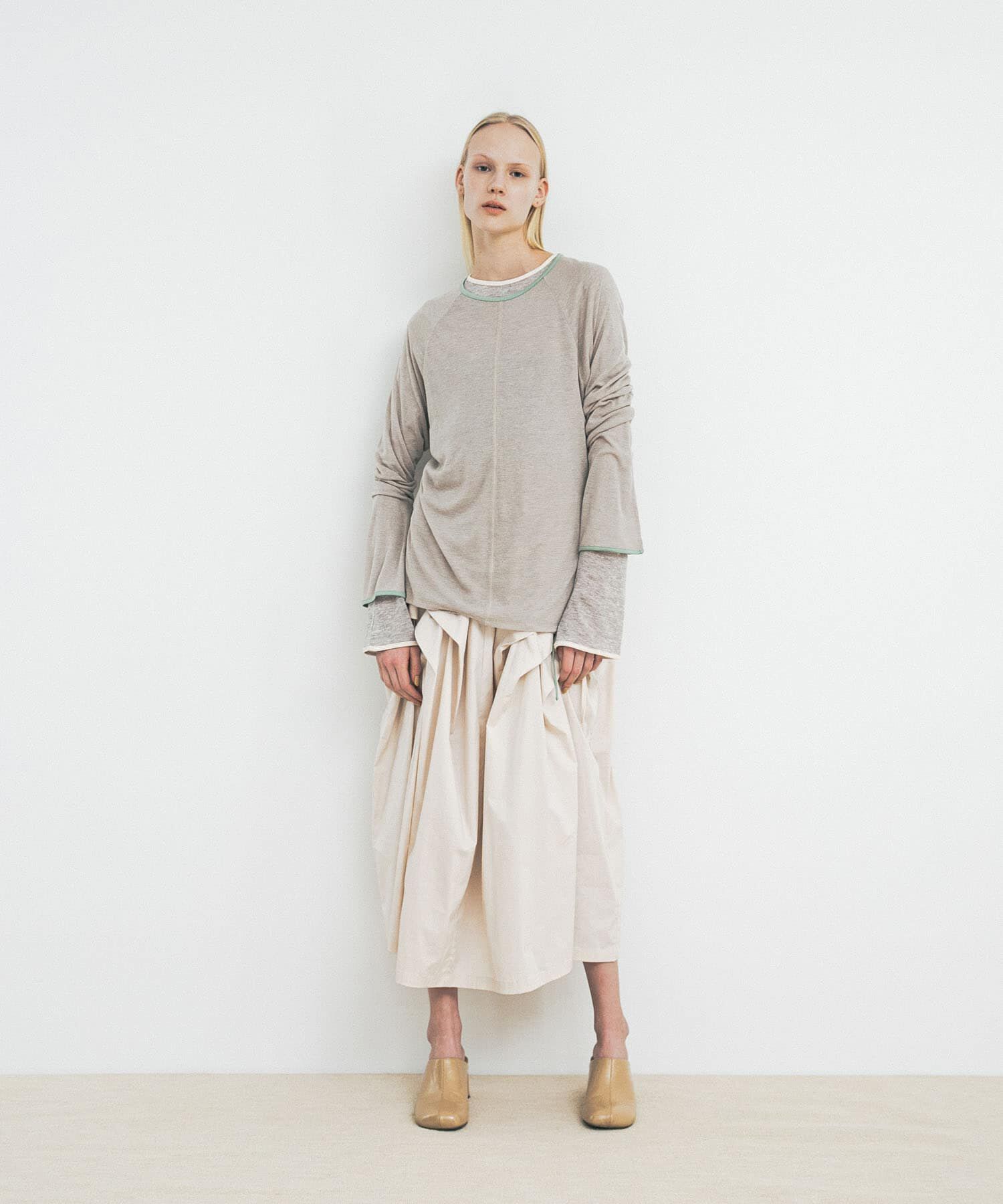 LAATO「free volume skirt」|スカート|