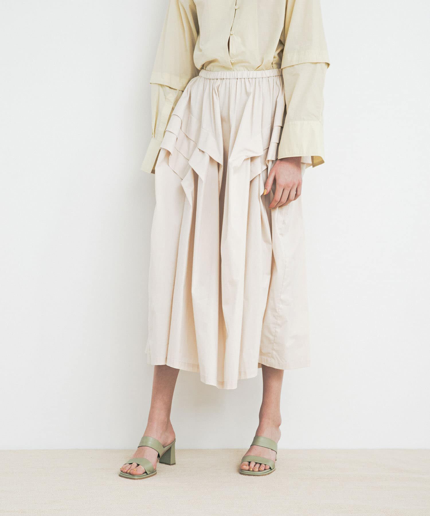 LAATO「free volume skirt」|スカート|