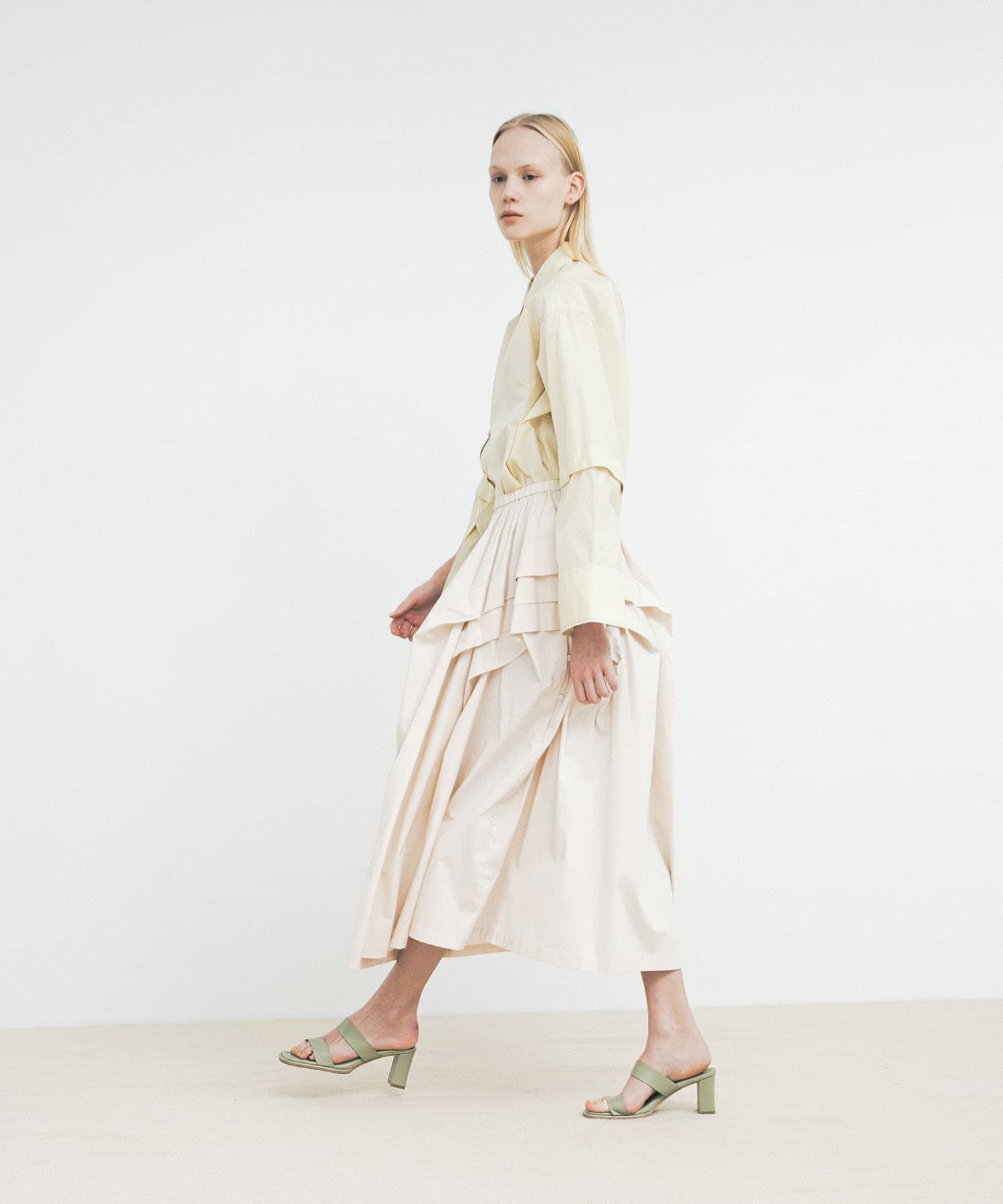 LAATO「free volume skirt」|スカート|