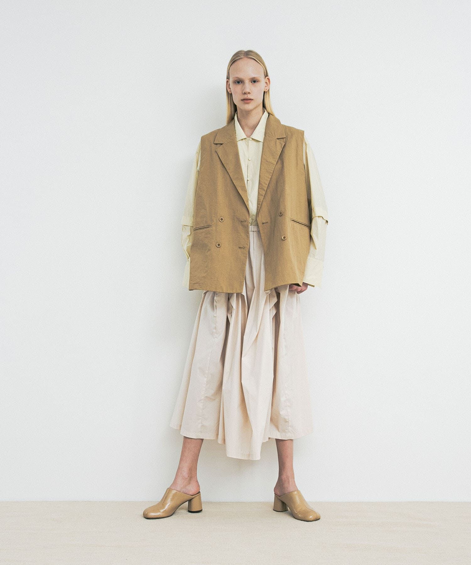 LAATO「free volume skirt」|スカート|