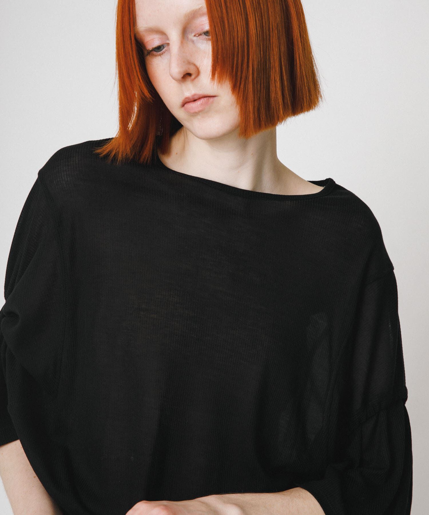 LAATO「string sheer dolman  tee」|Tシャツ・カットソー|