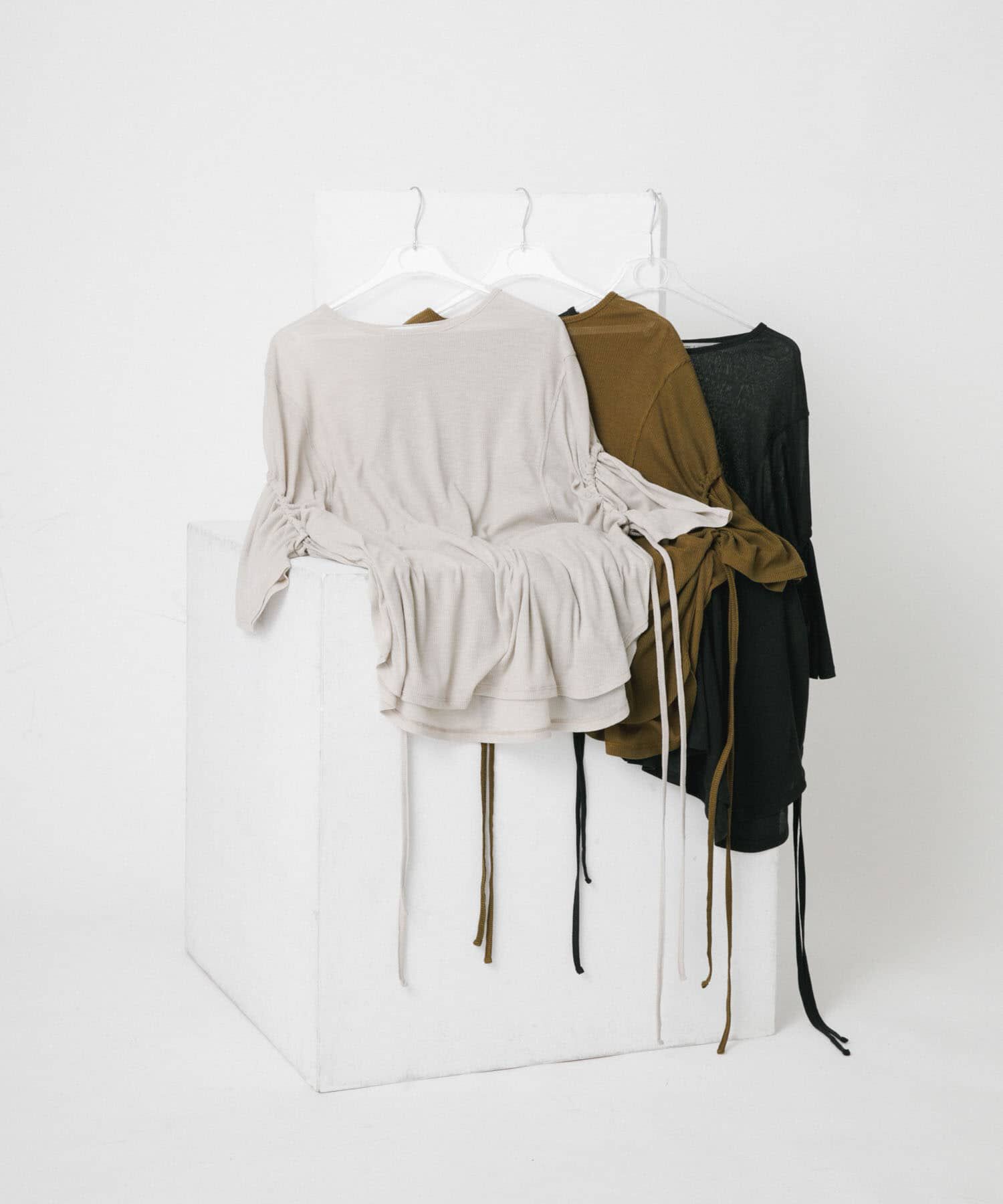 LAATO「string sheer dolman  tee」|Tシャツ・カットソー|