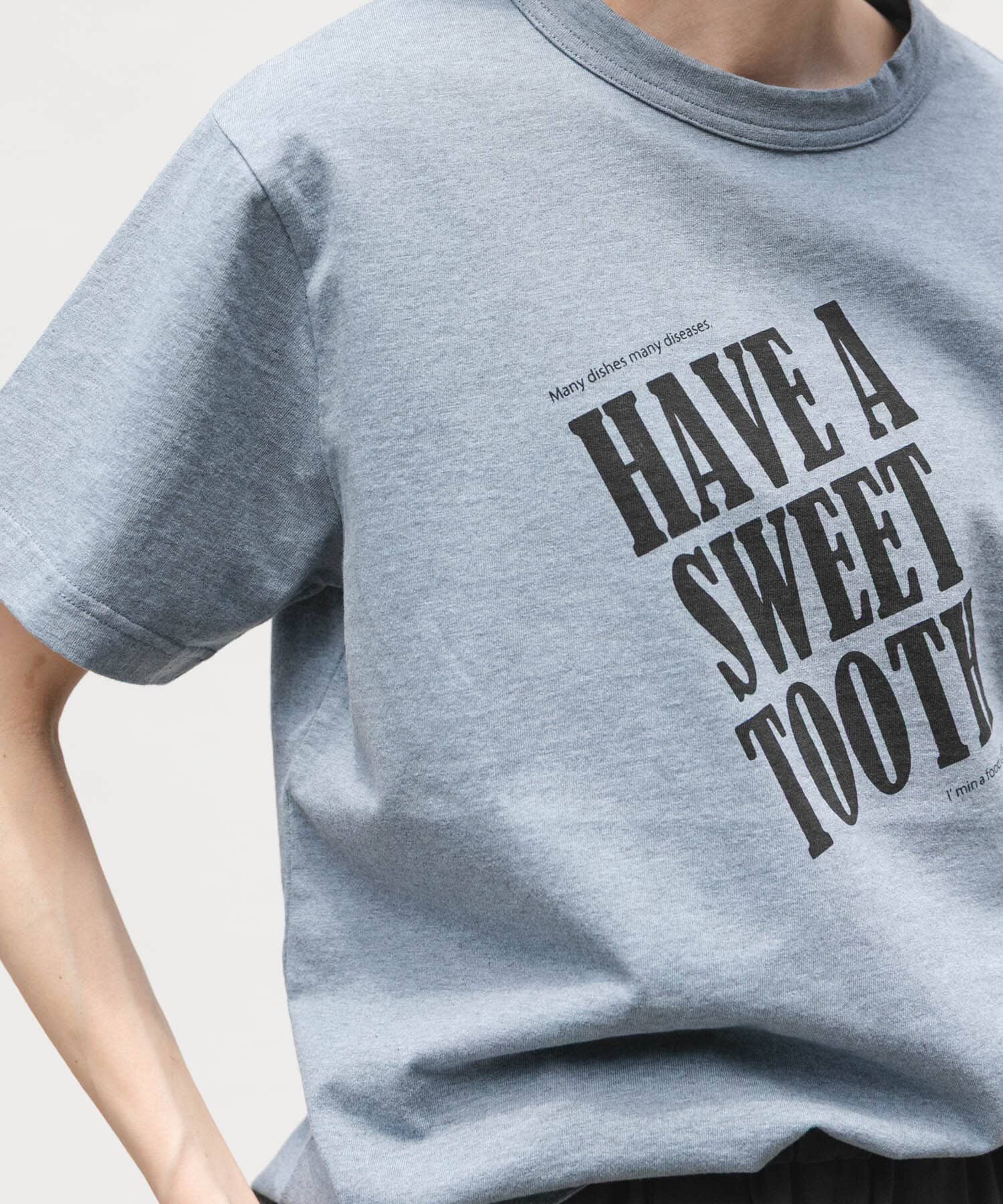 URBAN RESEARCH DOORS「FORK&SPOON　オーバーダイロゴTシャツ」|Tシャツ・カットソー|