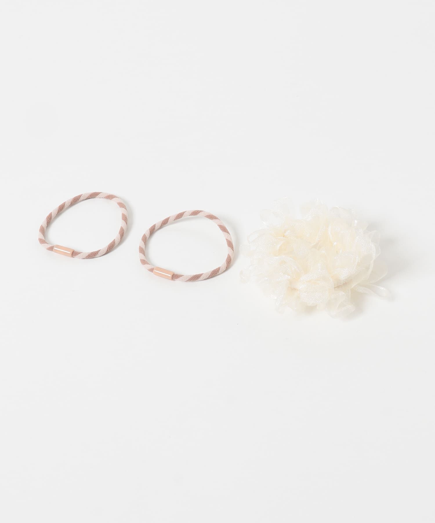 SMELLY「シアー3セットゴム」|ヘアゴム・シュシュ|
