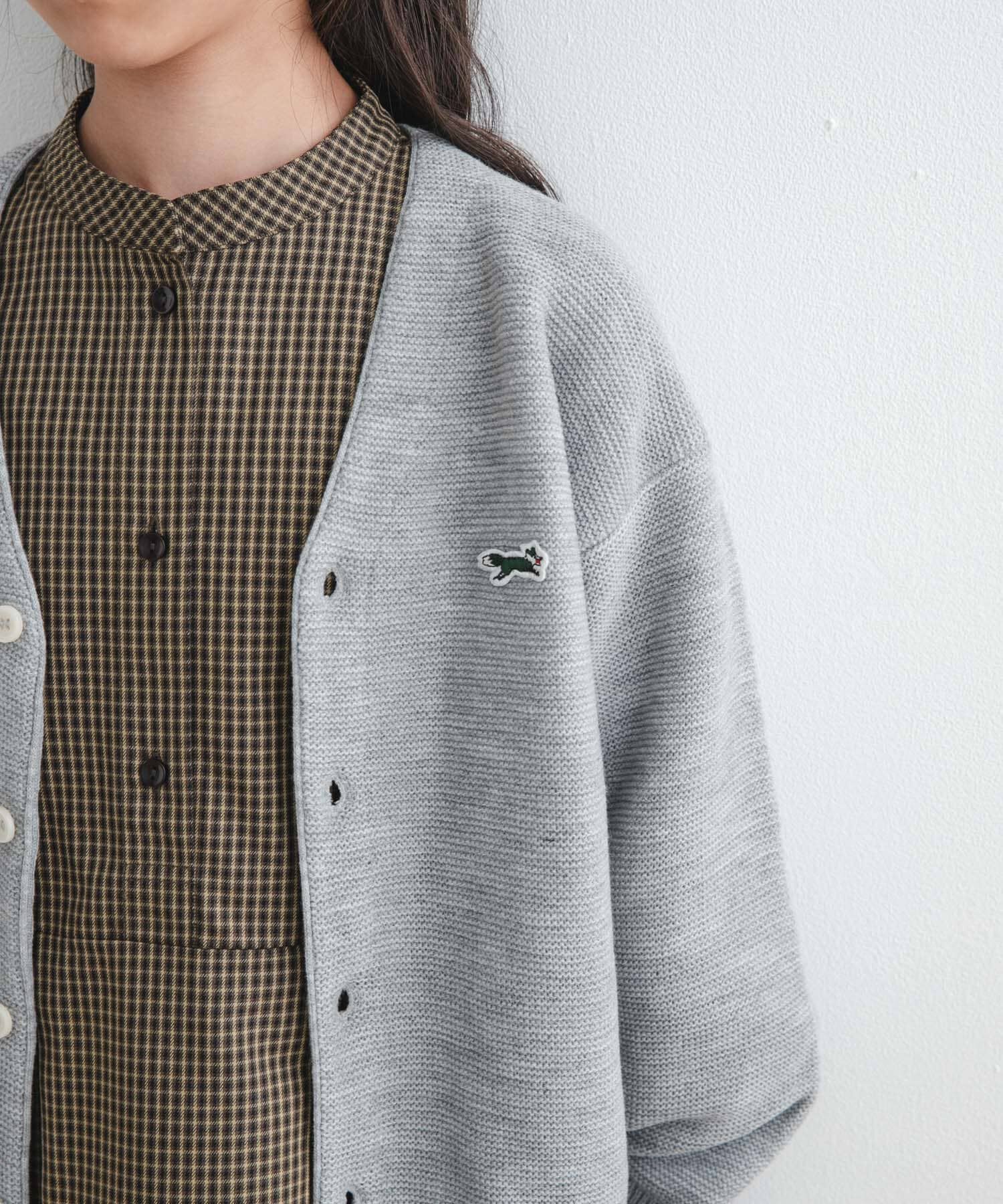 URBAN RESEARCH DOORS「『WEB/一部店舗限定』『別注』PENNEYS&times;DOORS　THE FOX Vネックカーディガン(KIDS)」|カーディガン|