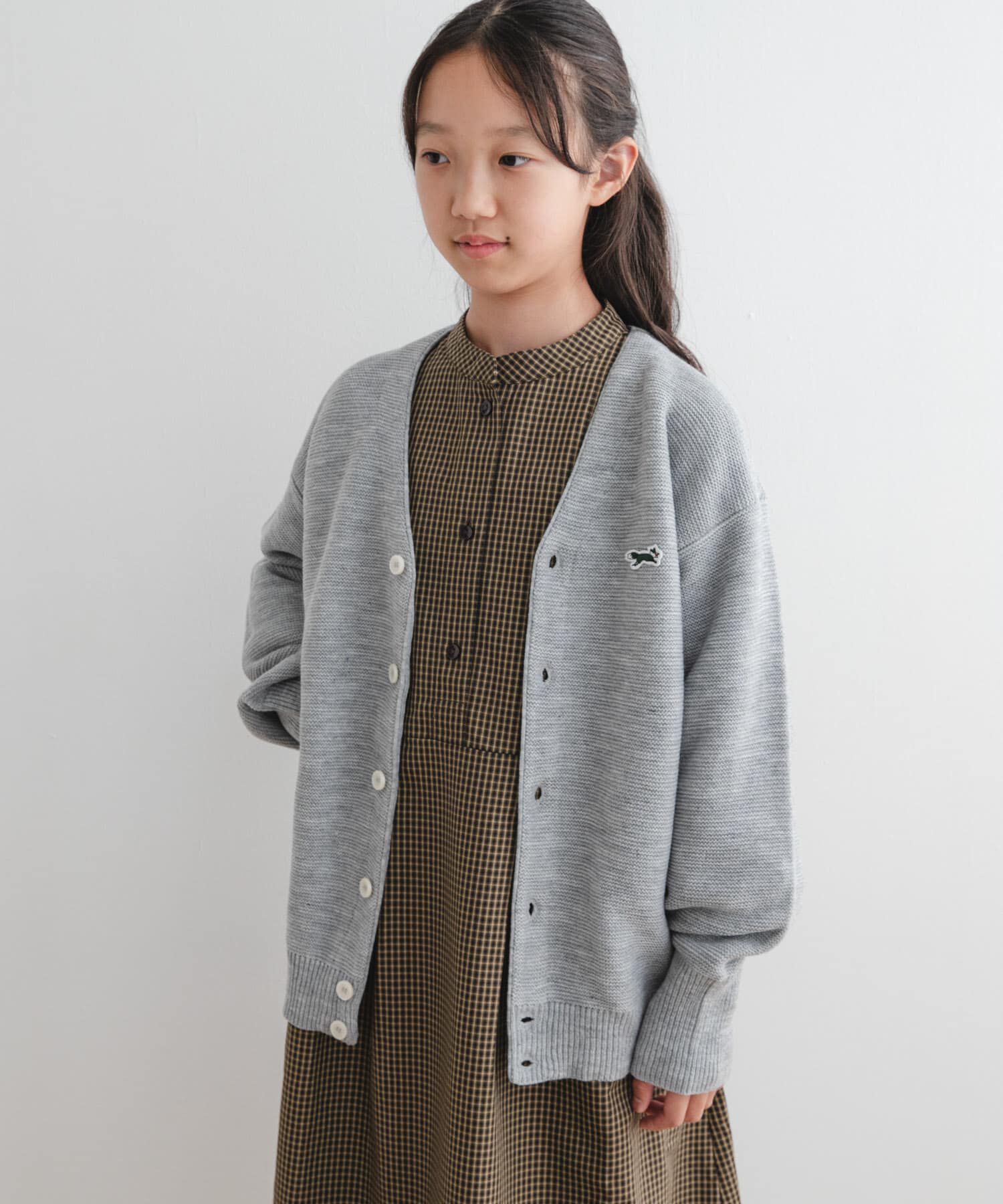 URBAN RESEARCH DOORS「『WEB/一部店舗限定』『別注』PENNEYS&times;DOORS　THE FOX Vネックカーディガン(KIDS)」|カーディガン|
