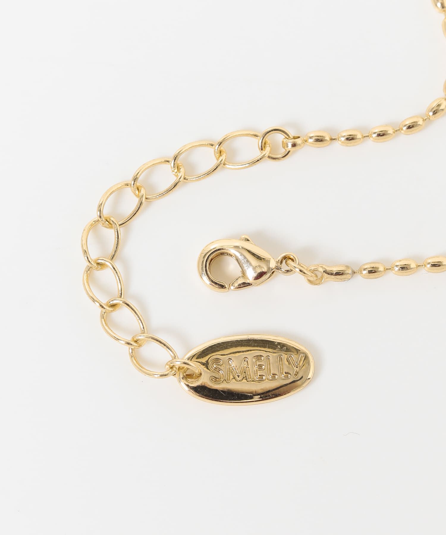 SMELLY「オーバルフープチャーム2セットネックレス」|ネックレス|