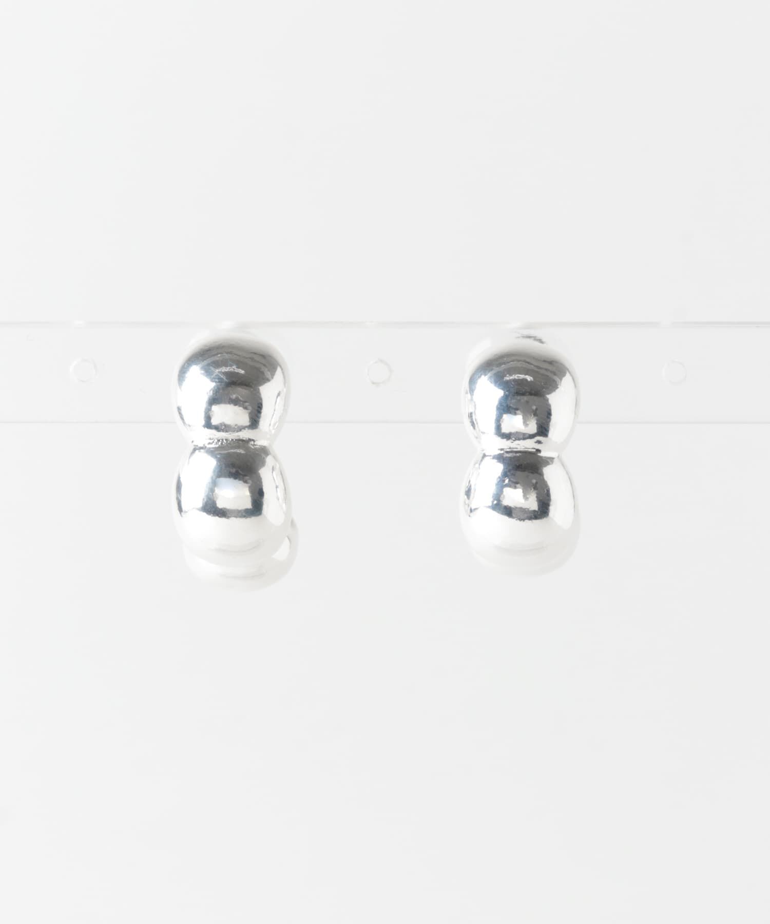 SMELLY「メタルデザインボリュームイヤリング」|イヤリング|