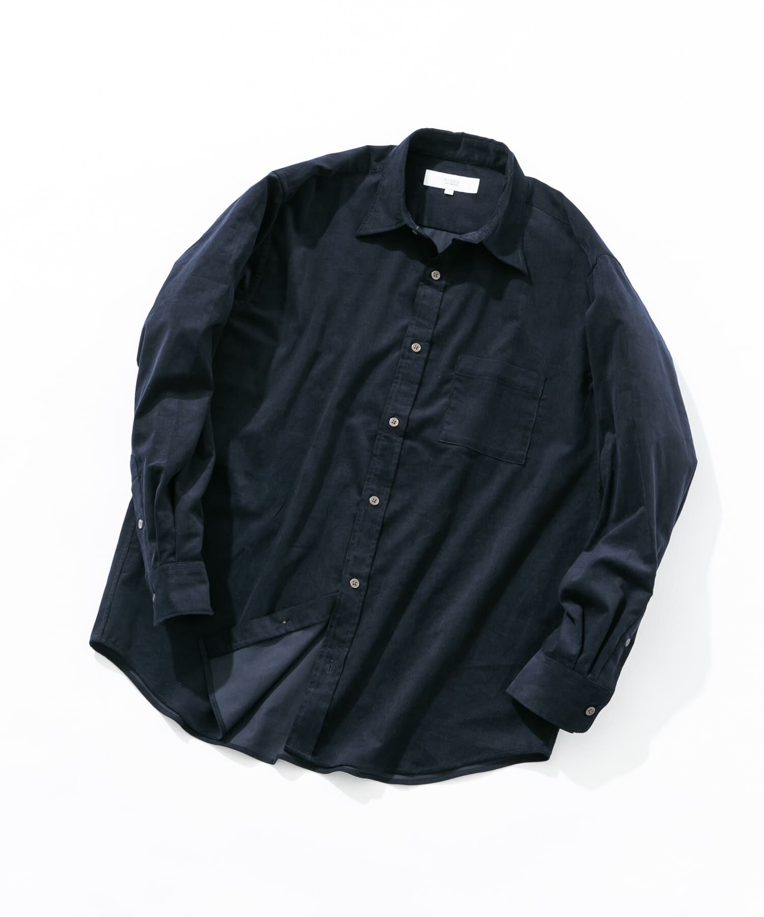 URBAN RESEARCH ROSSO「アーバンリラックスコーデュロイレギュラーシャツ」|シャツ・ブラウス|