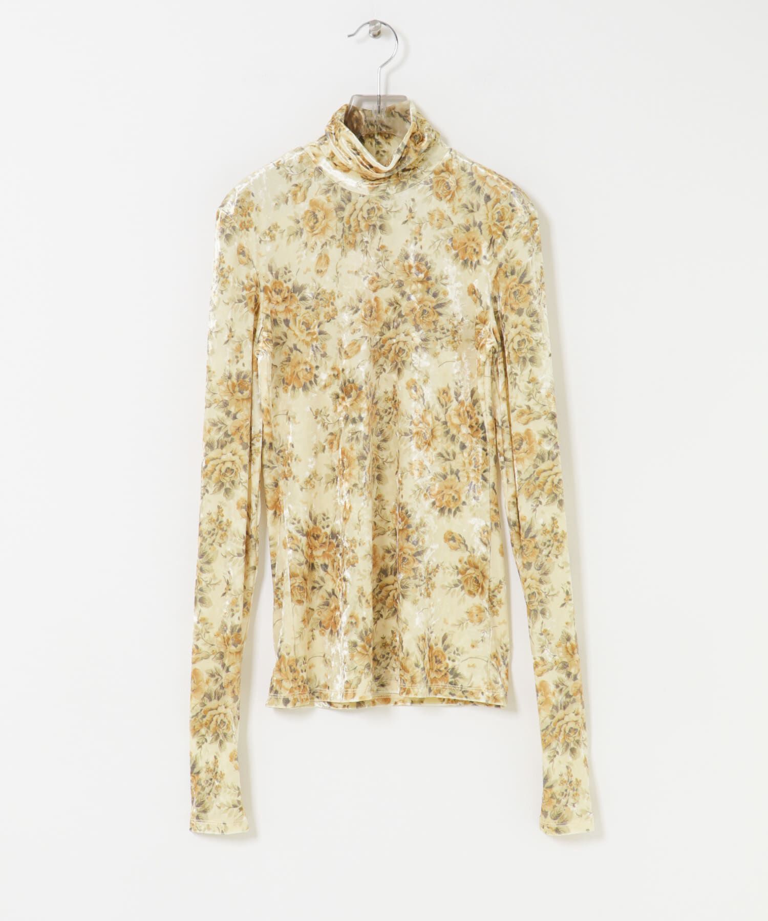 URBAN RESEARCH「GANNI　Printed Velour Jersey」|Tシャツ・カットソー|ベージュ系その他