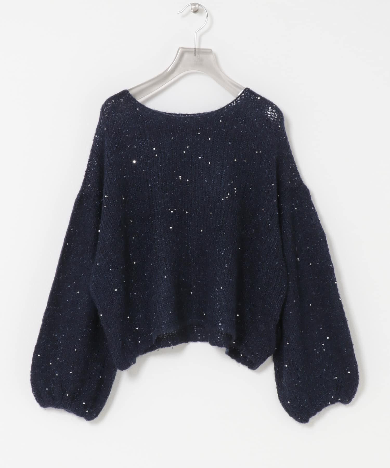 URBAN RESEARCH「スパンコールモヘヤルーズニット」|ニット・セーター|