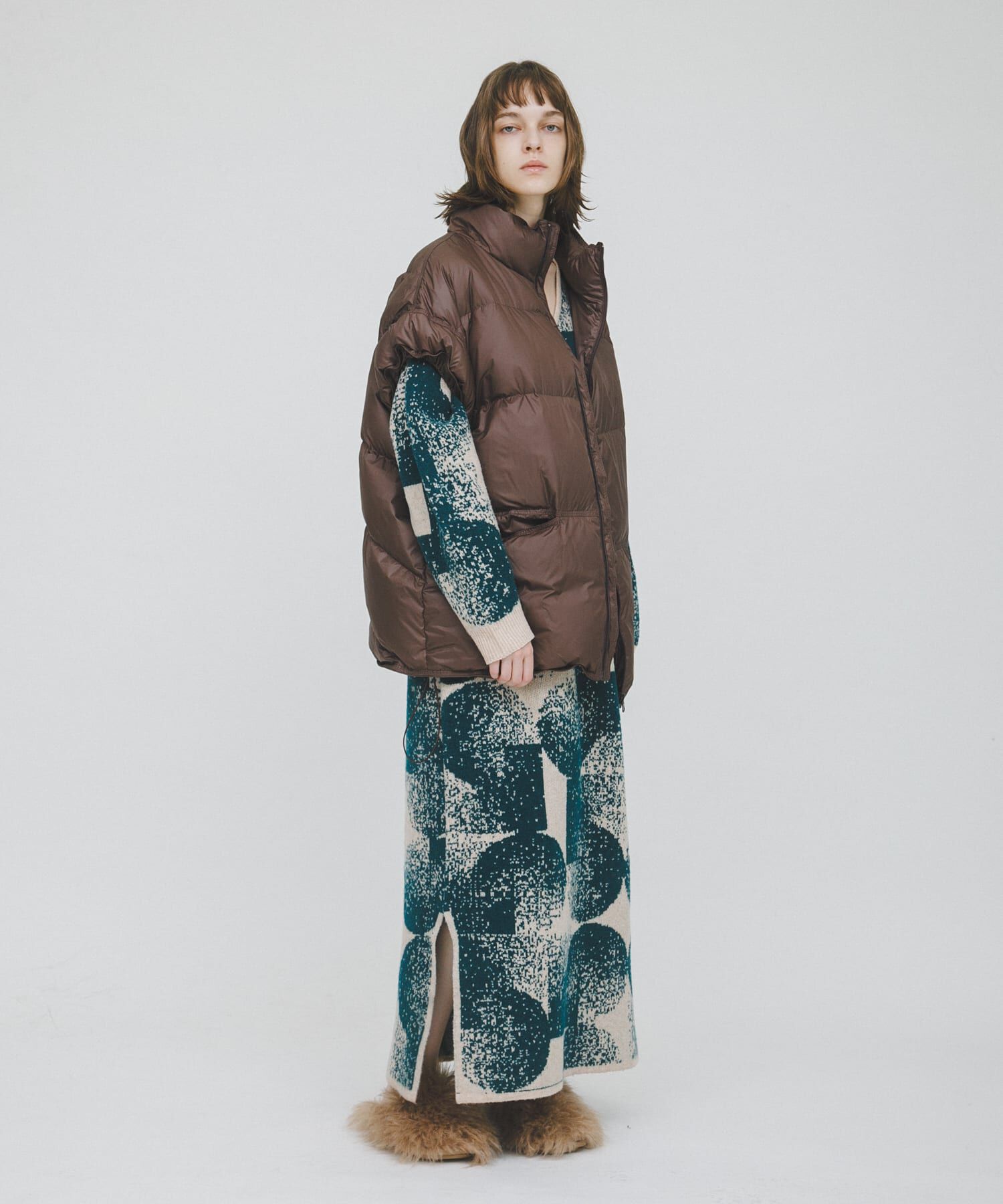 LAATO「5 patterned knit dress」|ワンピース|