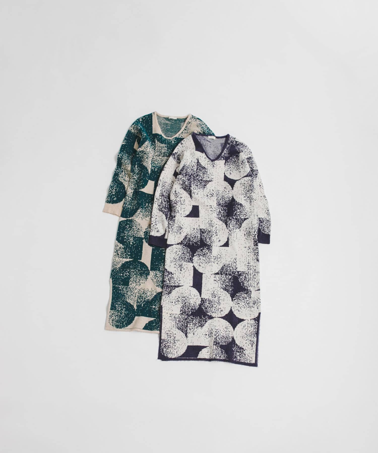 LAATO「5 patterned knit dress」|ワンピース|